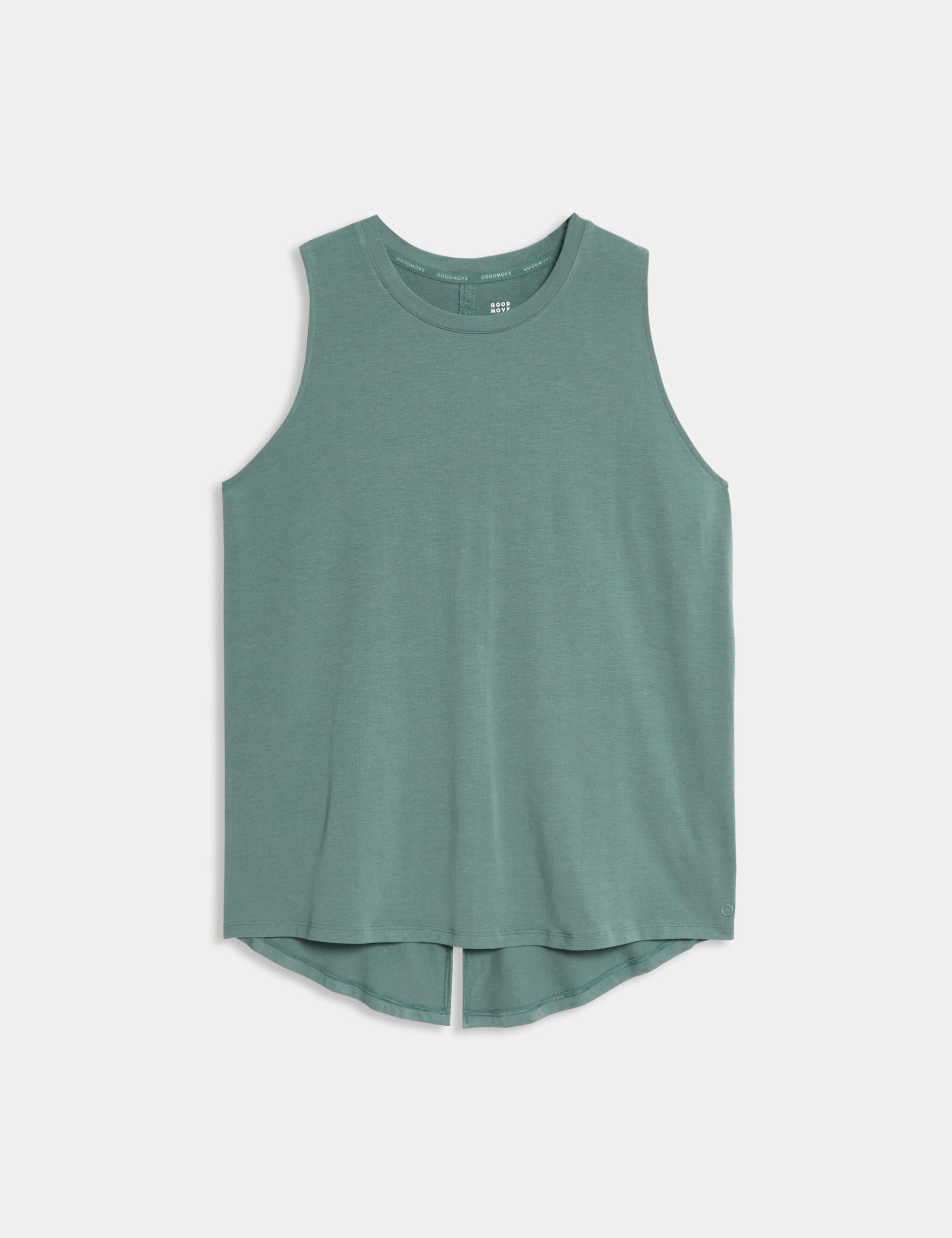 Cotton Modal Blend Tie Back Vest 2 of 5