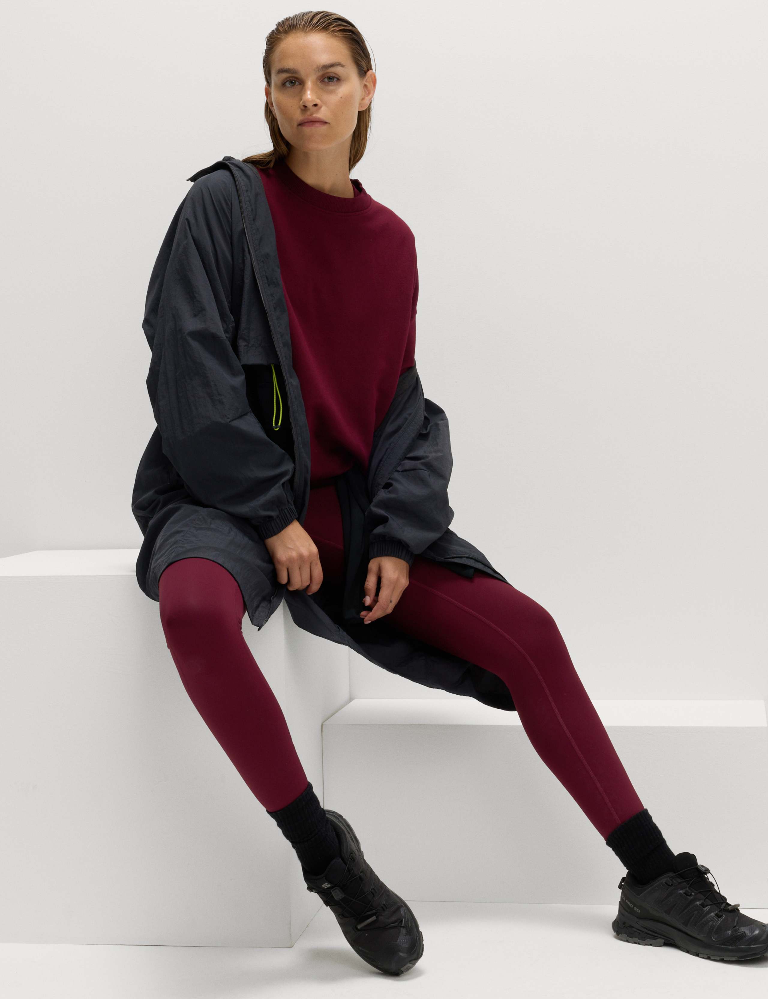 Cotton Rich Crew Neck Oversized Sweatshirt 5 of 6