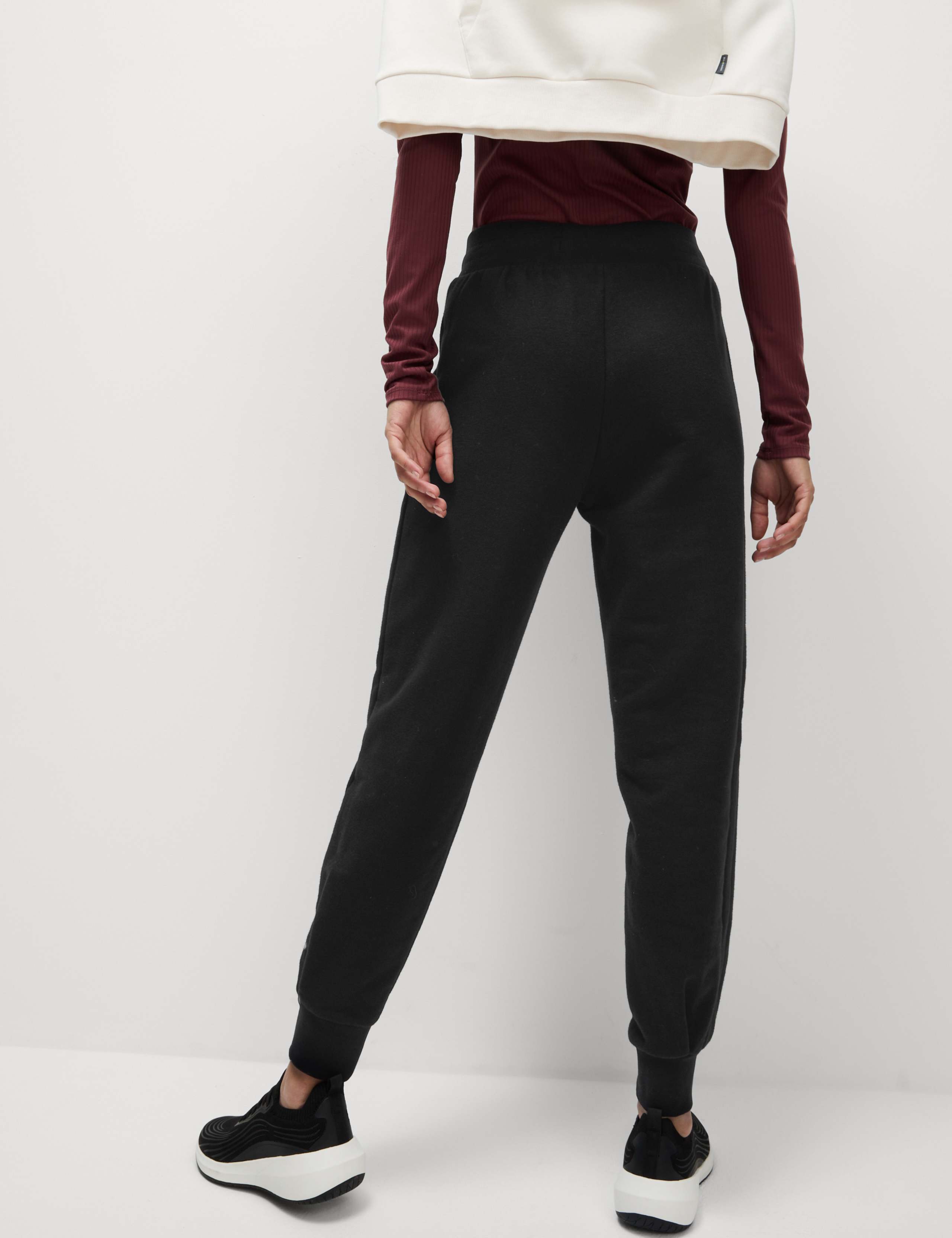 Cotton Rich Cuffed Relaxed Joggers 4 of 6
