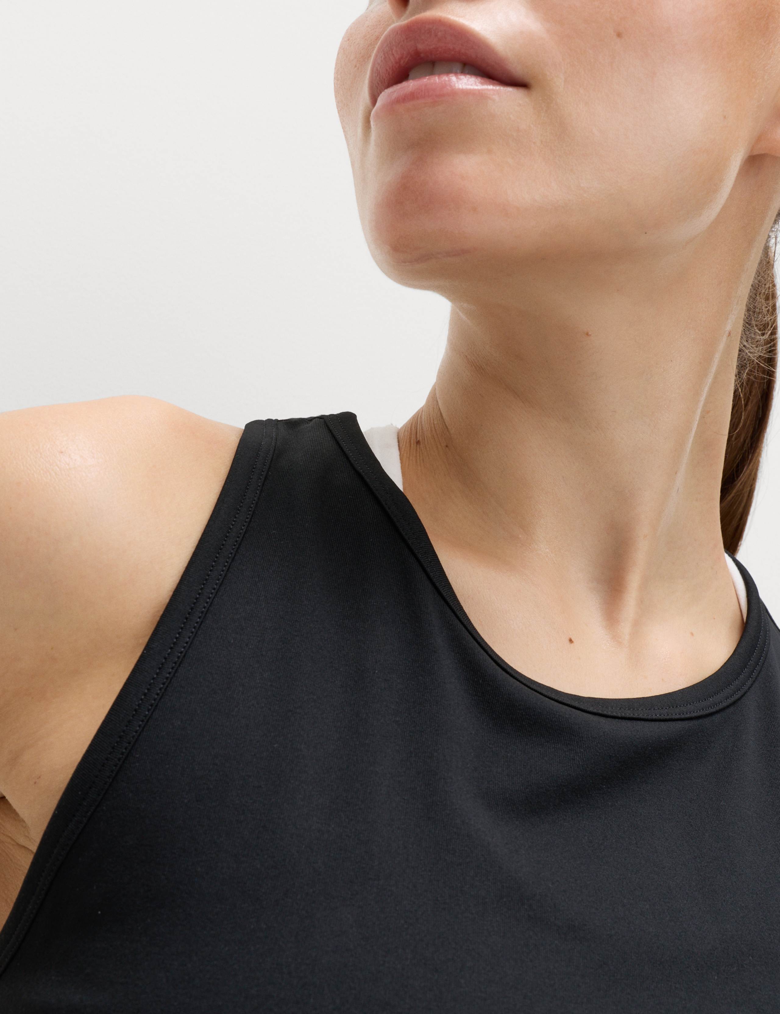 Round Neck Laser Cut Vest Top 5 of 6