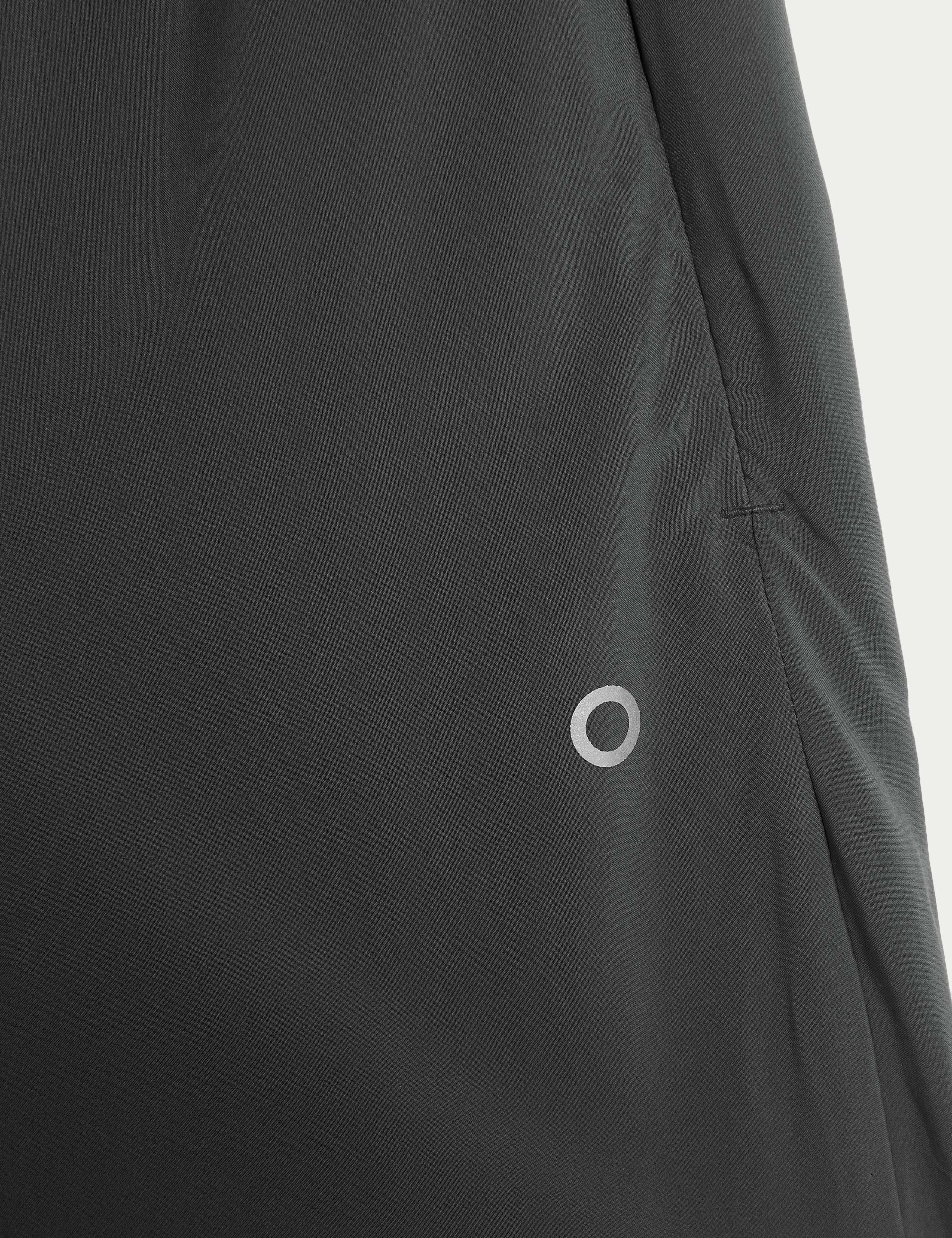 Woven Mesh Panel Lightweight Cuffed Joggers 2 of 2
