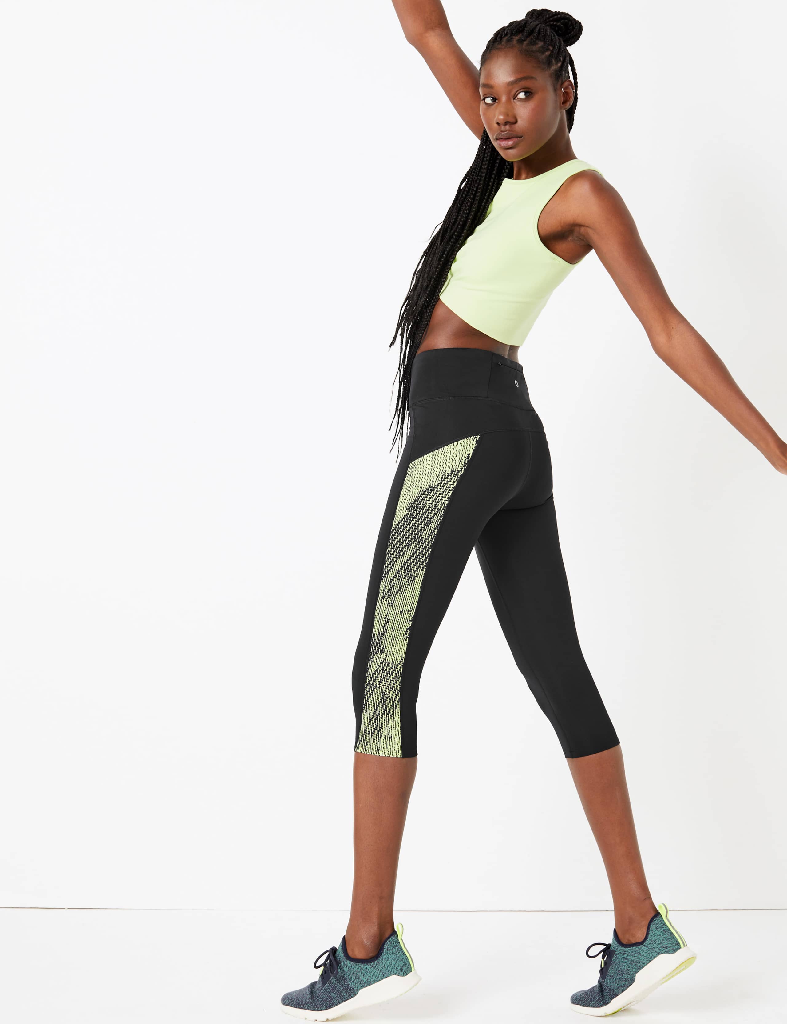 Go Move Printed Cropped Gym Leggings 6 of 6