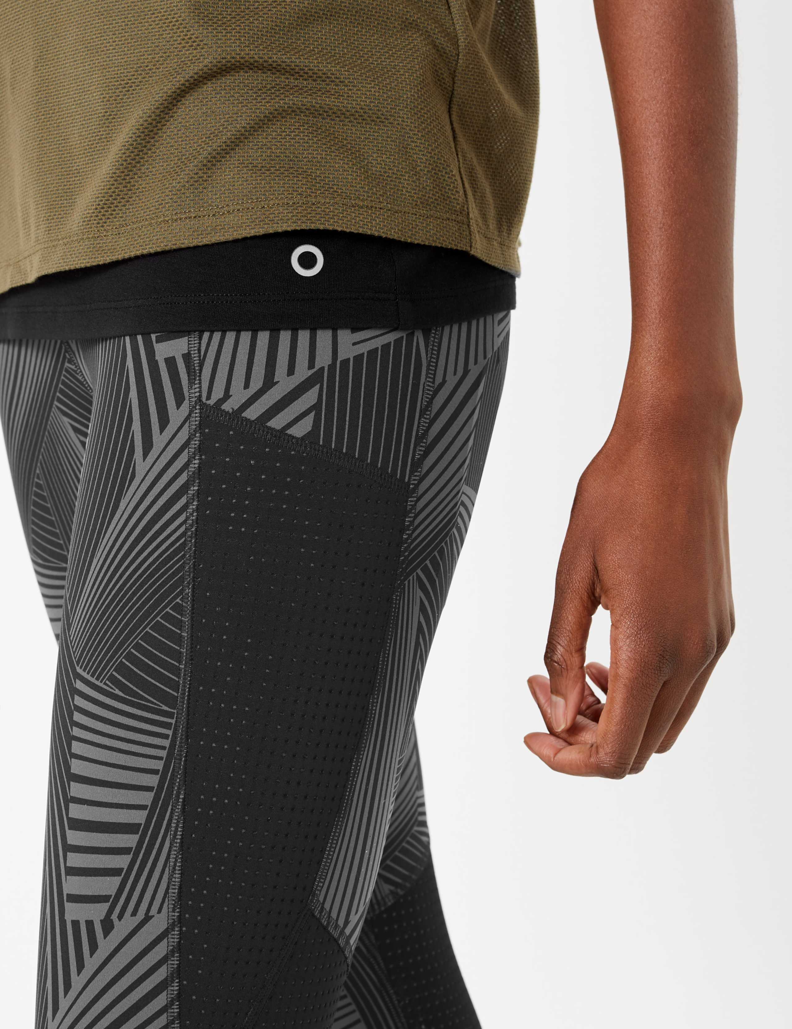Go Train Mesh Cropped Gym Leggings 8 of 10