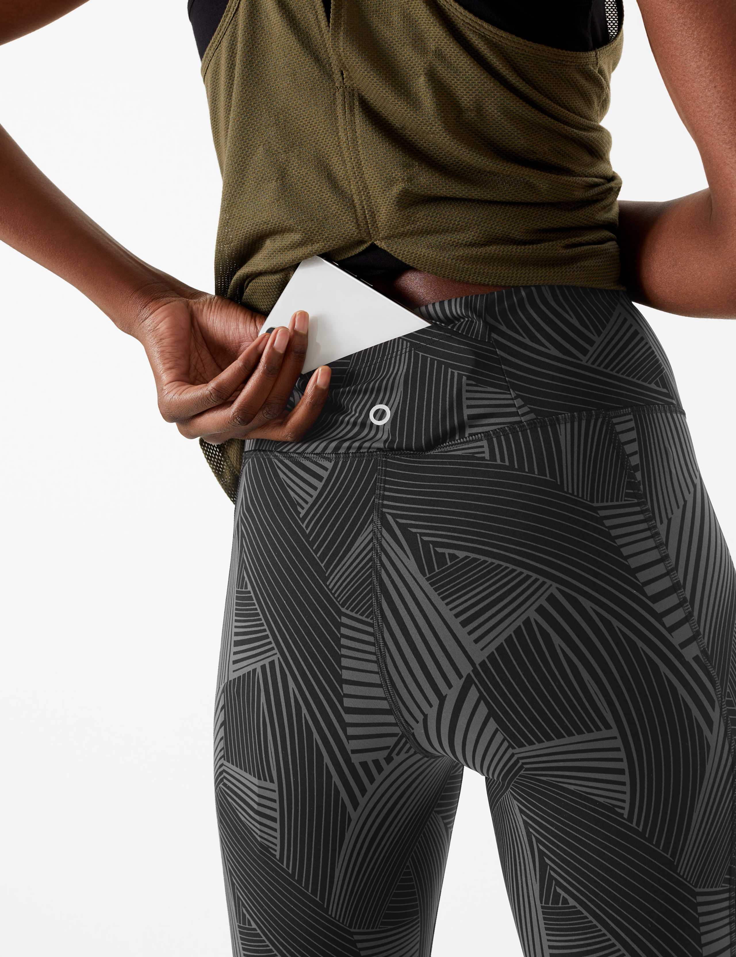 Go Train Mesh Cropped Gym Leggings 9 of 10