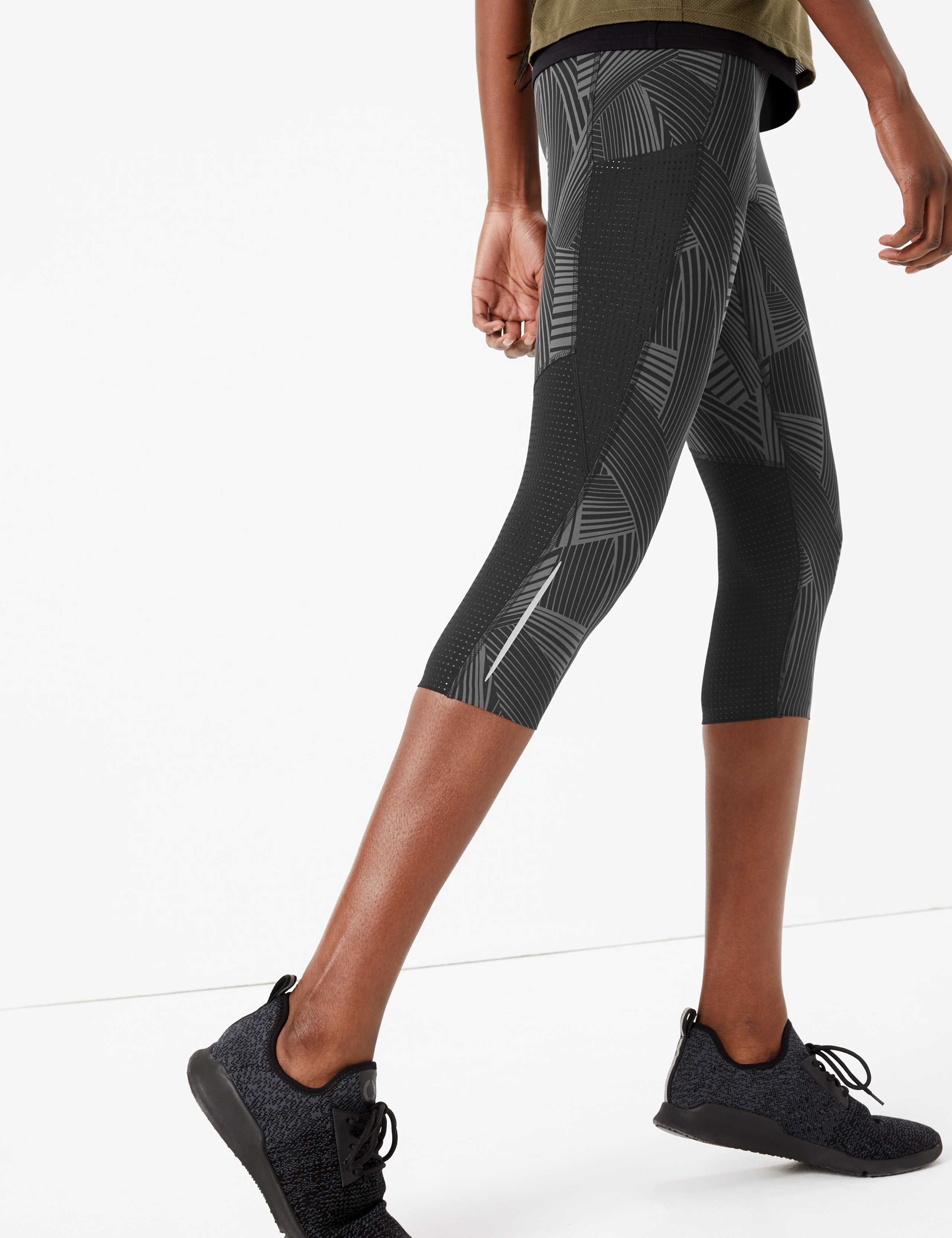 Go Train Mesh Cropped Gym Leggings 10 of 10