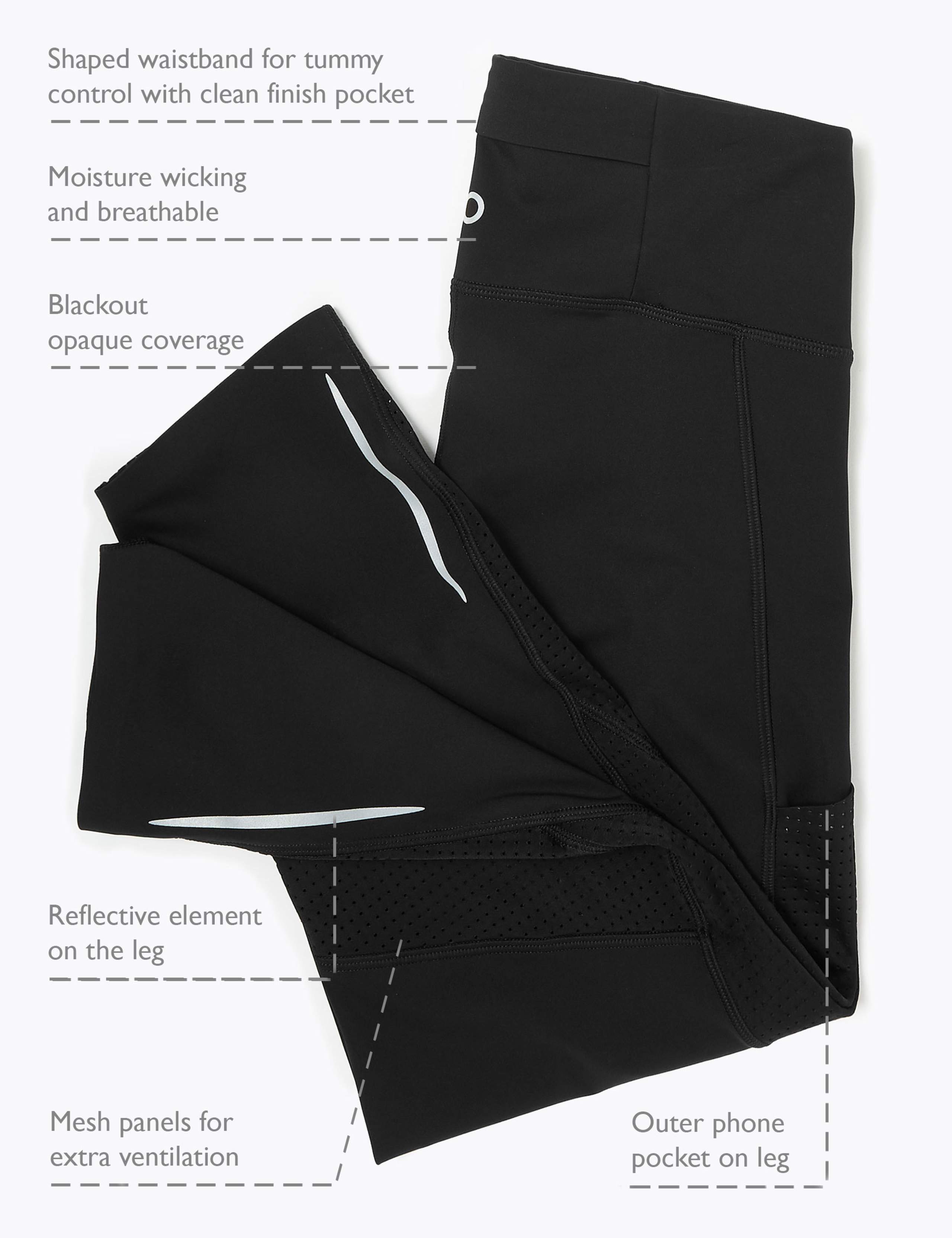 Go Train Mesh Cropped Leggings 4 of 8