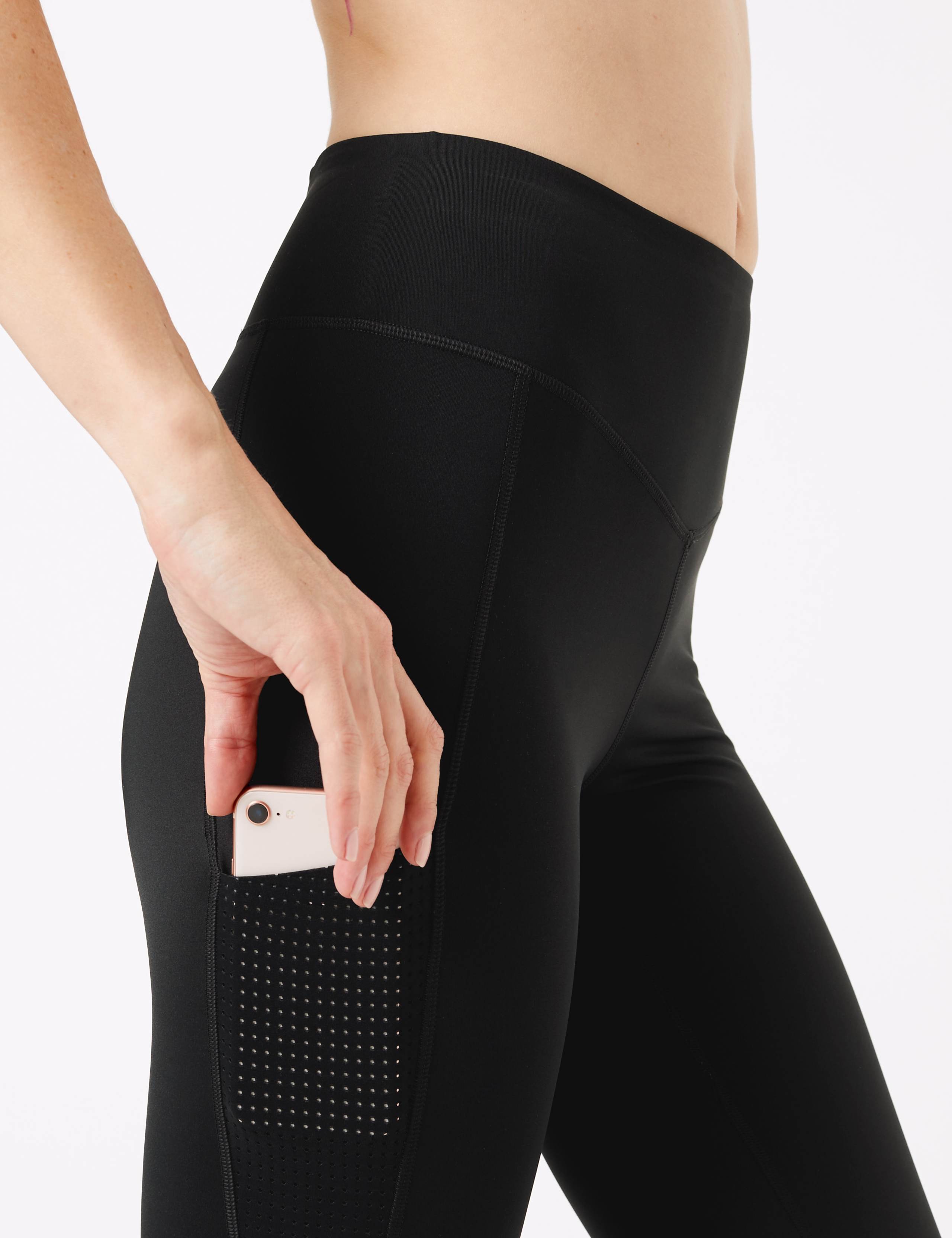 Go Train Mesh Cropped Leggings 5 of 8