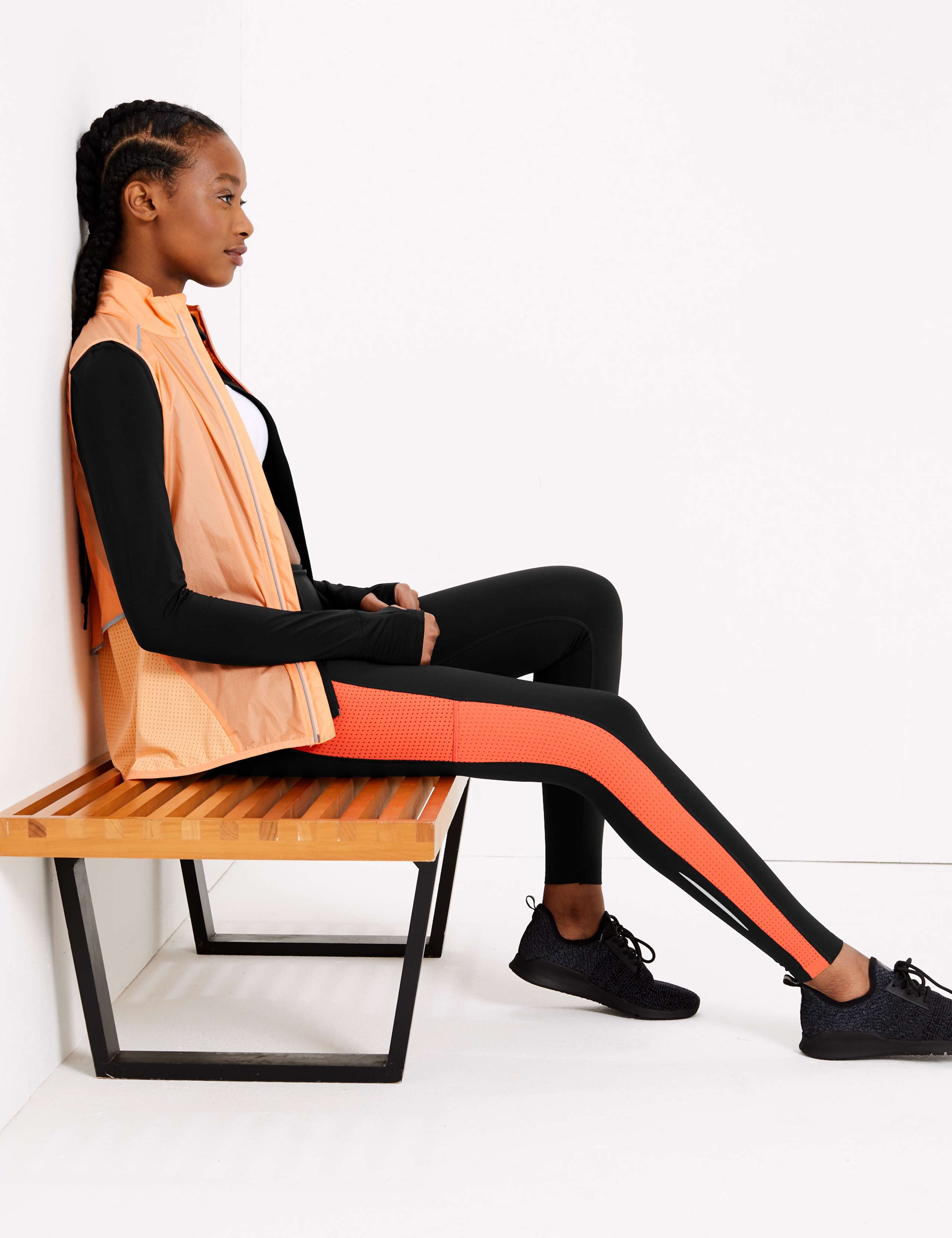 Go Train Colour Block Gym Leggings 1 of 9