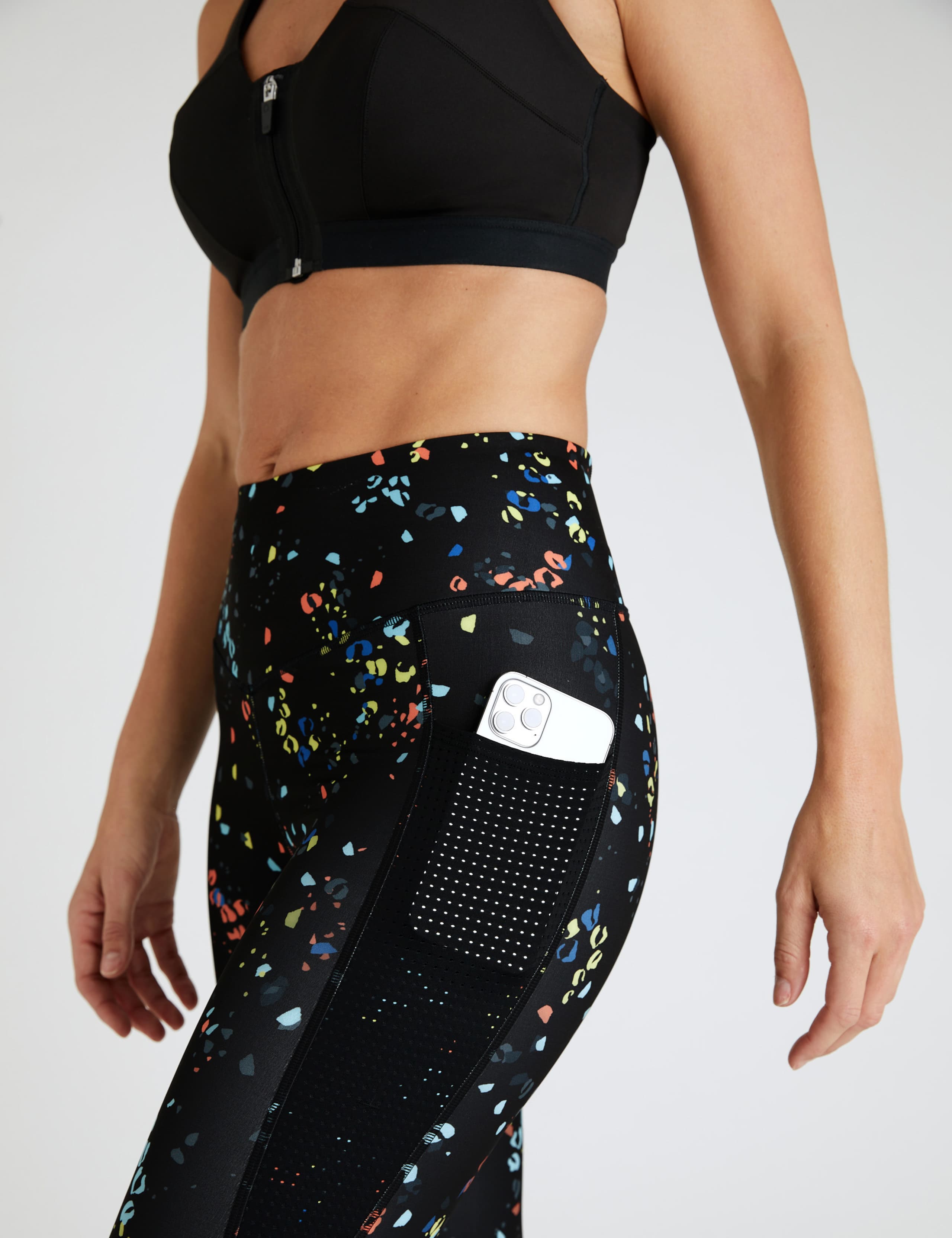 Go Train Printed High Waisted Gym Leggings 4 of 7