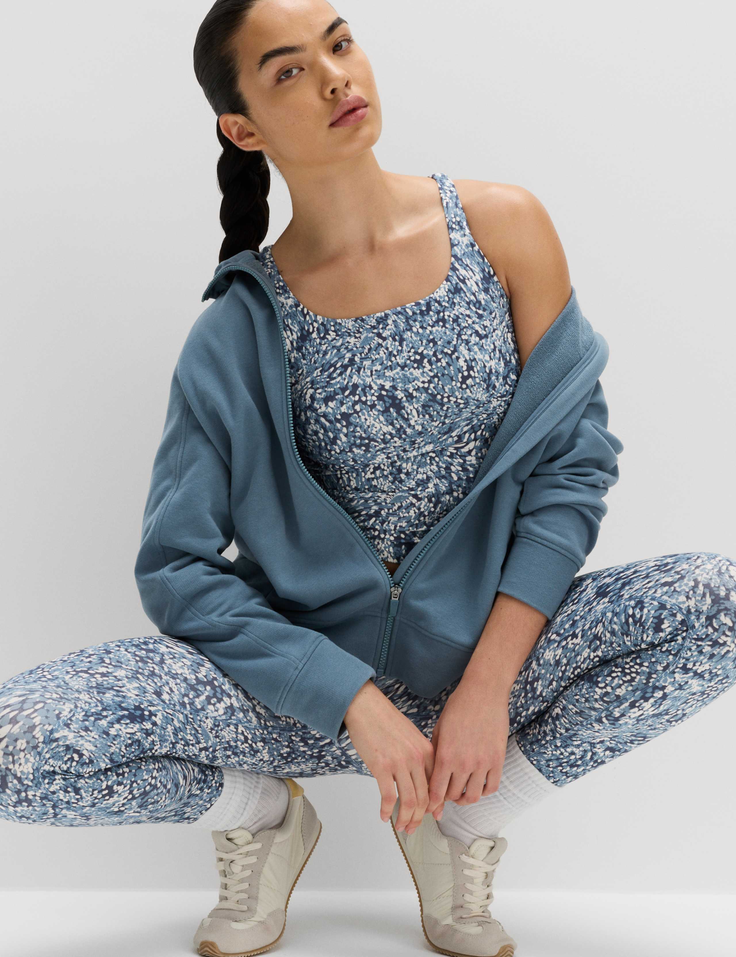 Go Balance Printed Wrap Waist Yoga Leggings 5 of 6