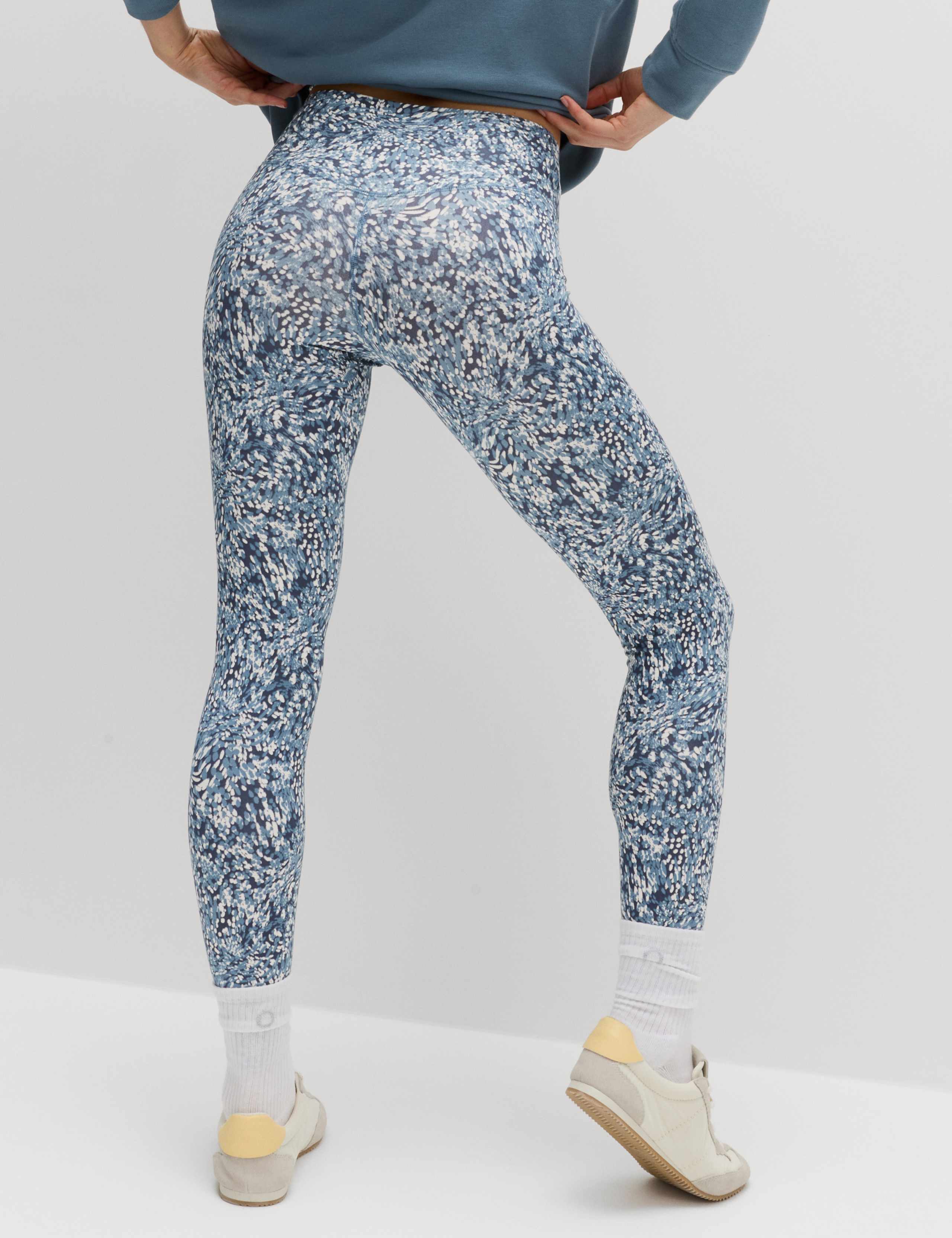 Go Balance Printed Wrap Waist Yoga Leggings 6 of 6