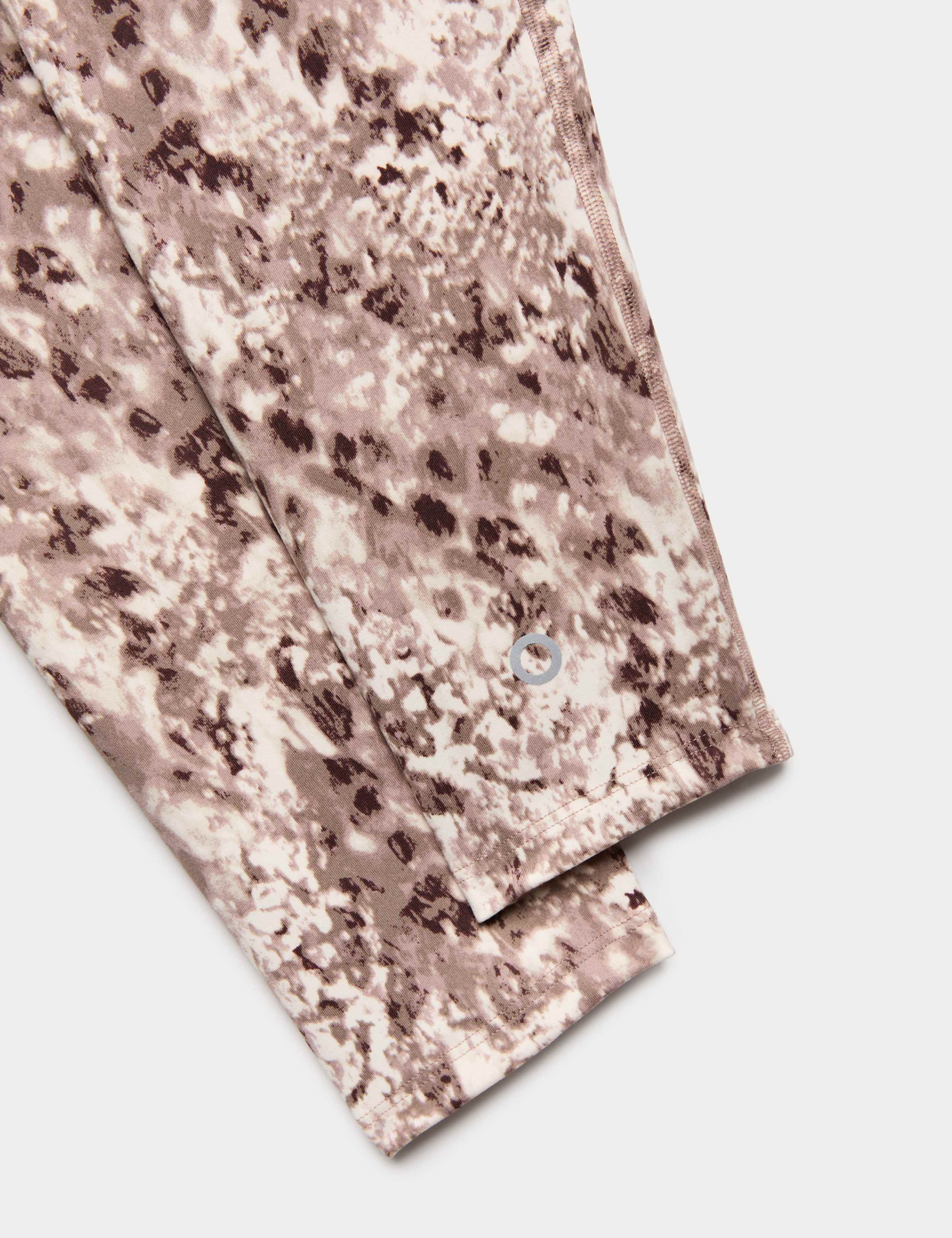 Go Balance Printed Wrap Waist Yoga Leggings 2 of 2