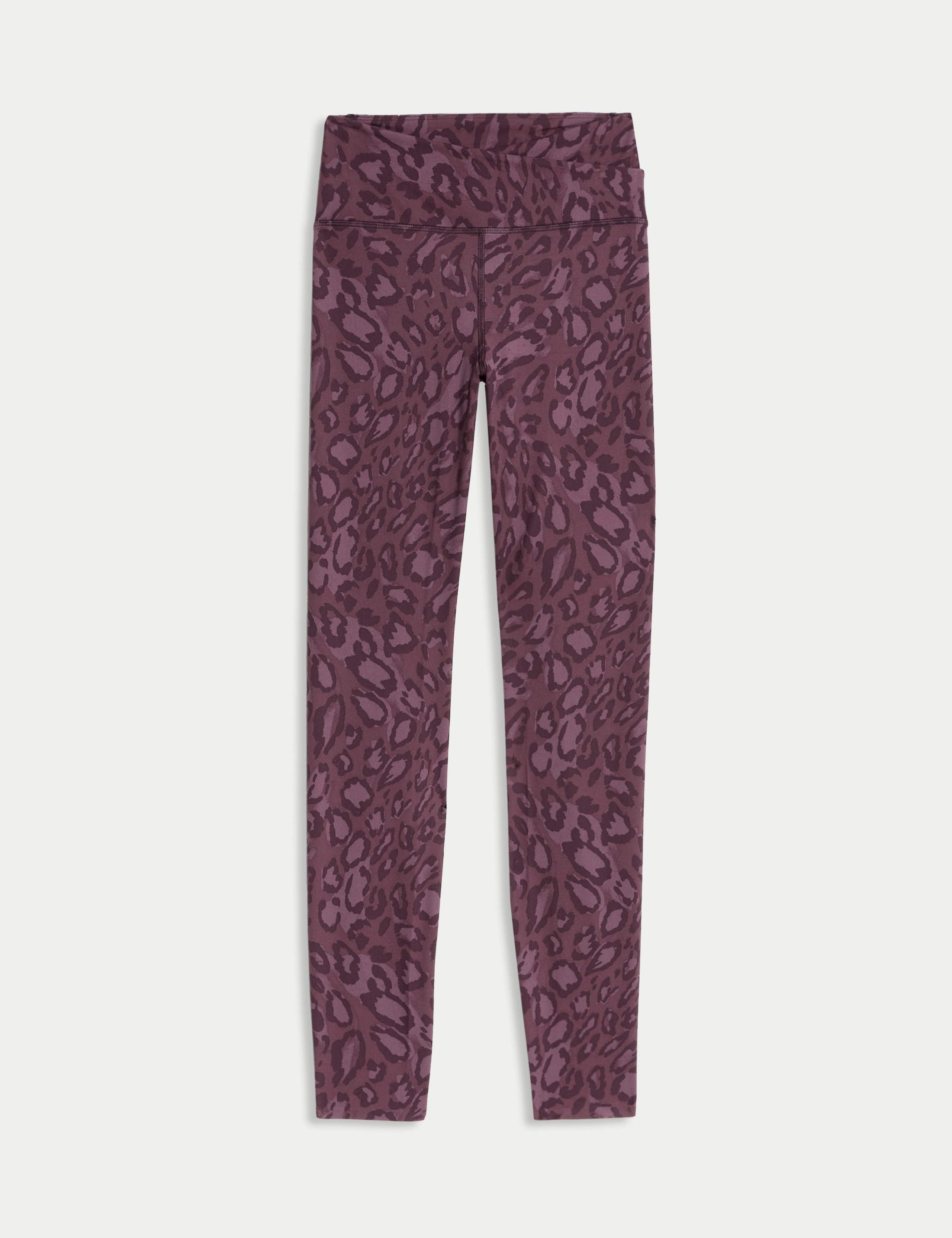 Go Balance Printed Wrap Waist Yoga Leggings 2 of 5