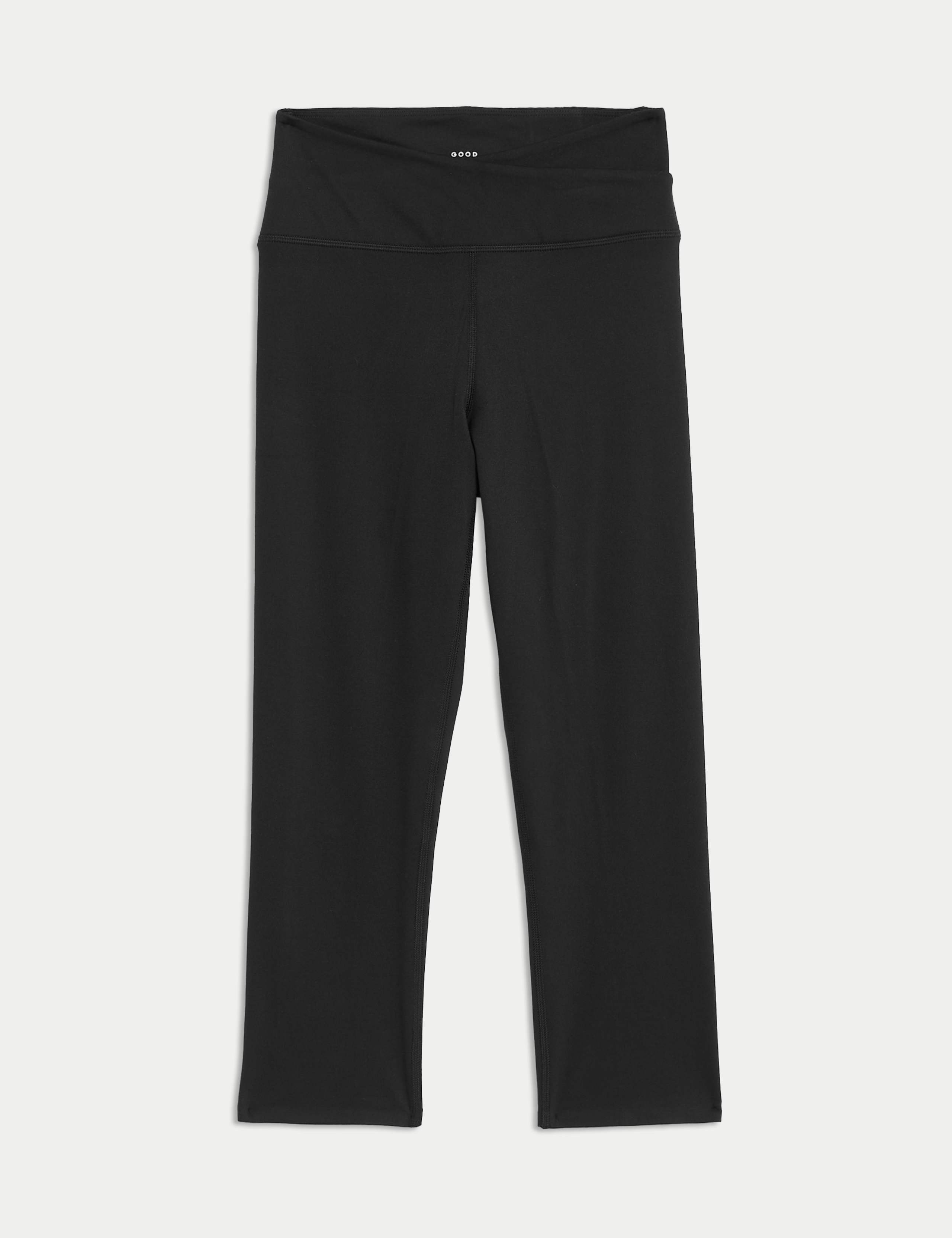 Go Balance Wrap Waist Cropped Yoga Leggings 2 of 6