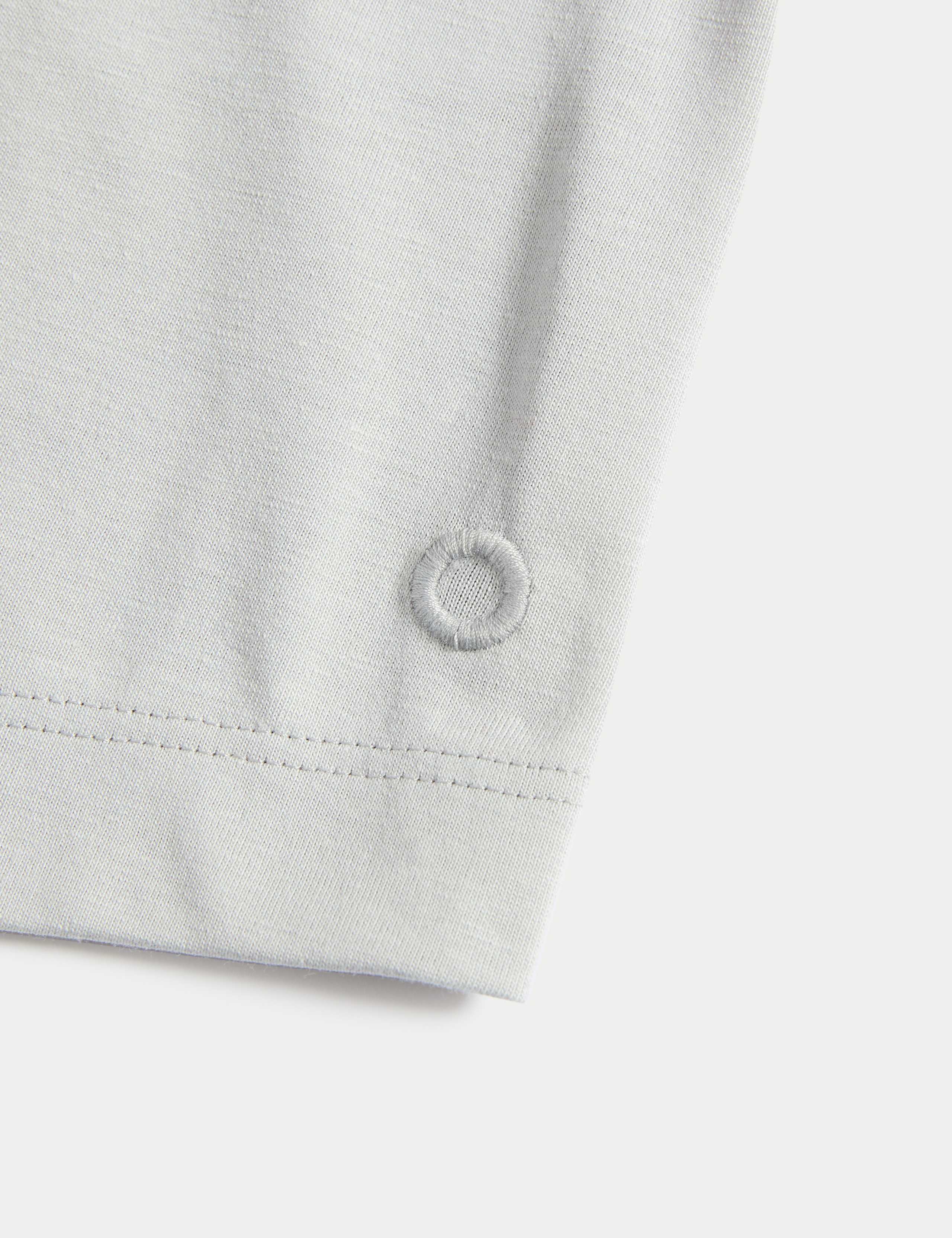Cotton Blend Lightweight Yoga T-Shirt 8 of 8