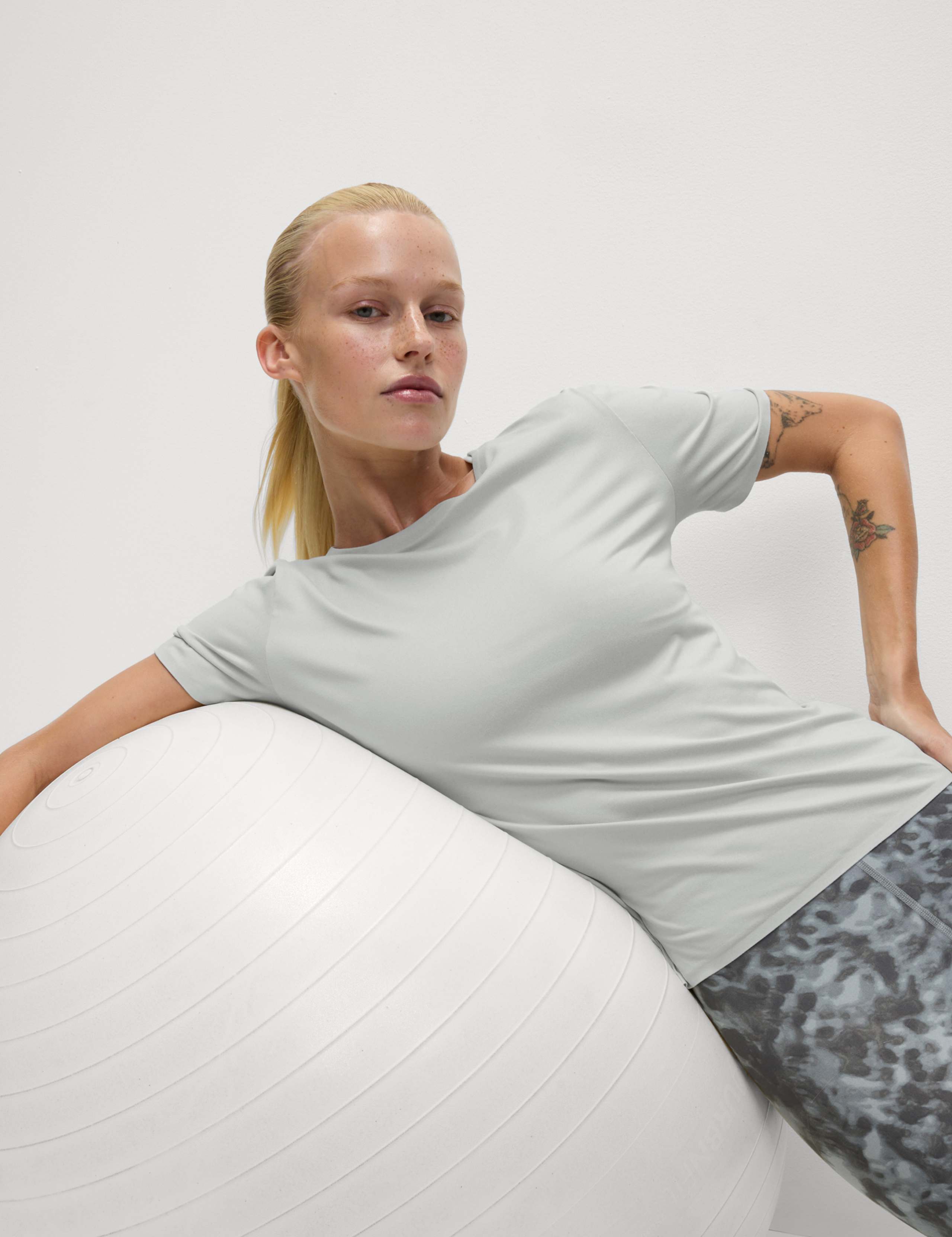 Go Balance Flexifit™ Round Neck Yoga T-Shirt 5 of 6