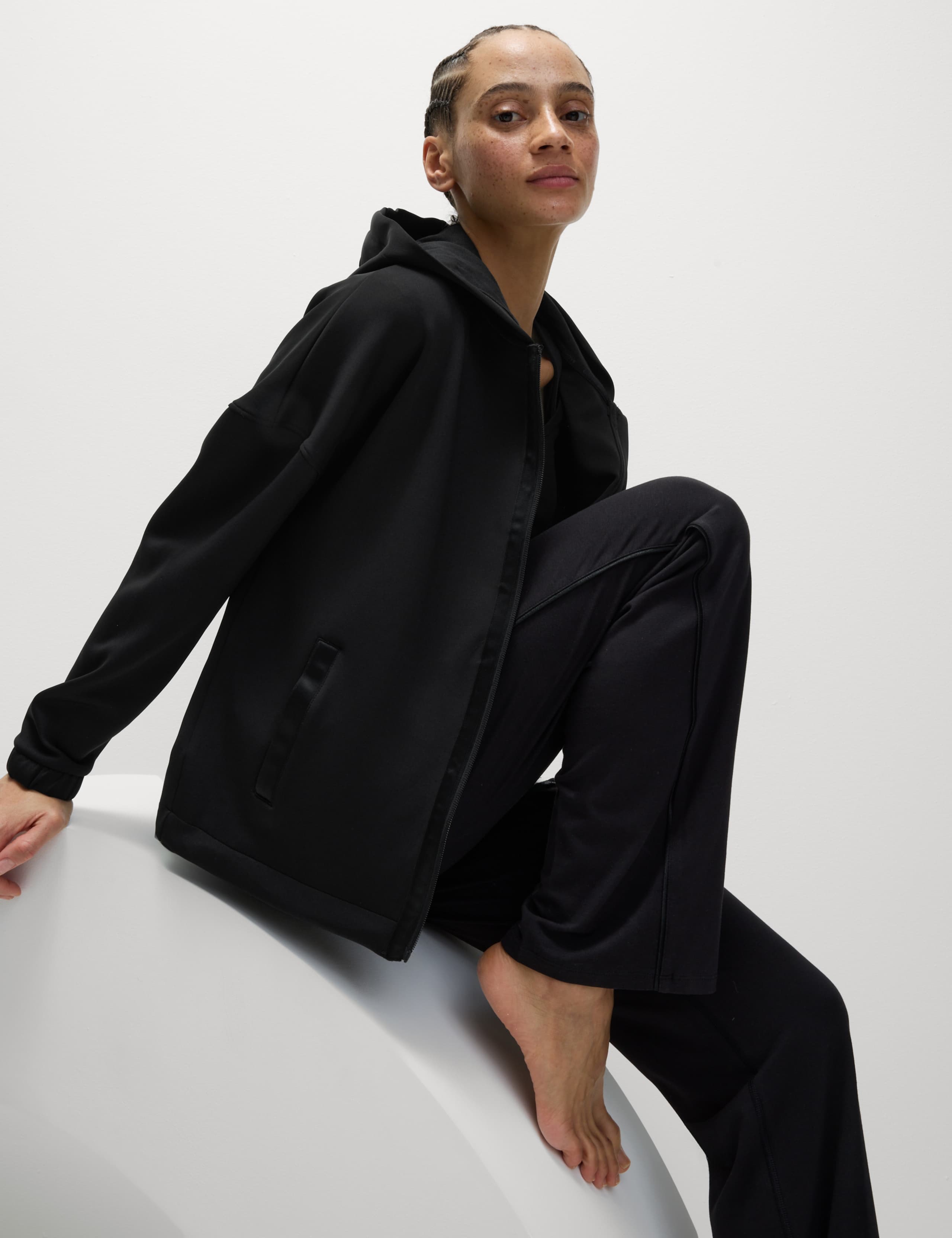 Scuba Zip Up Relaxed Hoodie 4 of 7