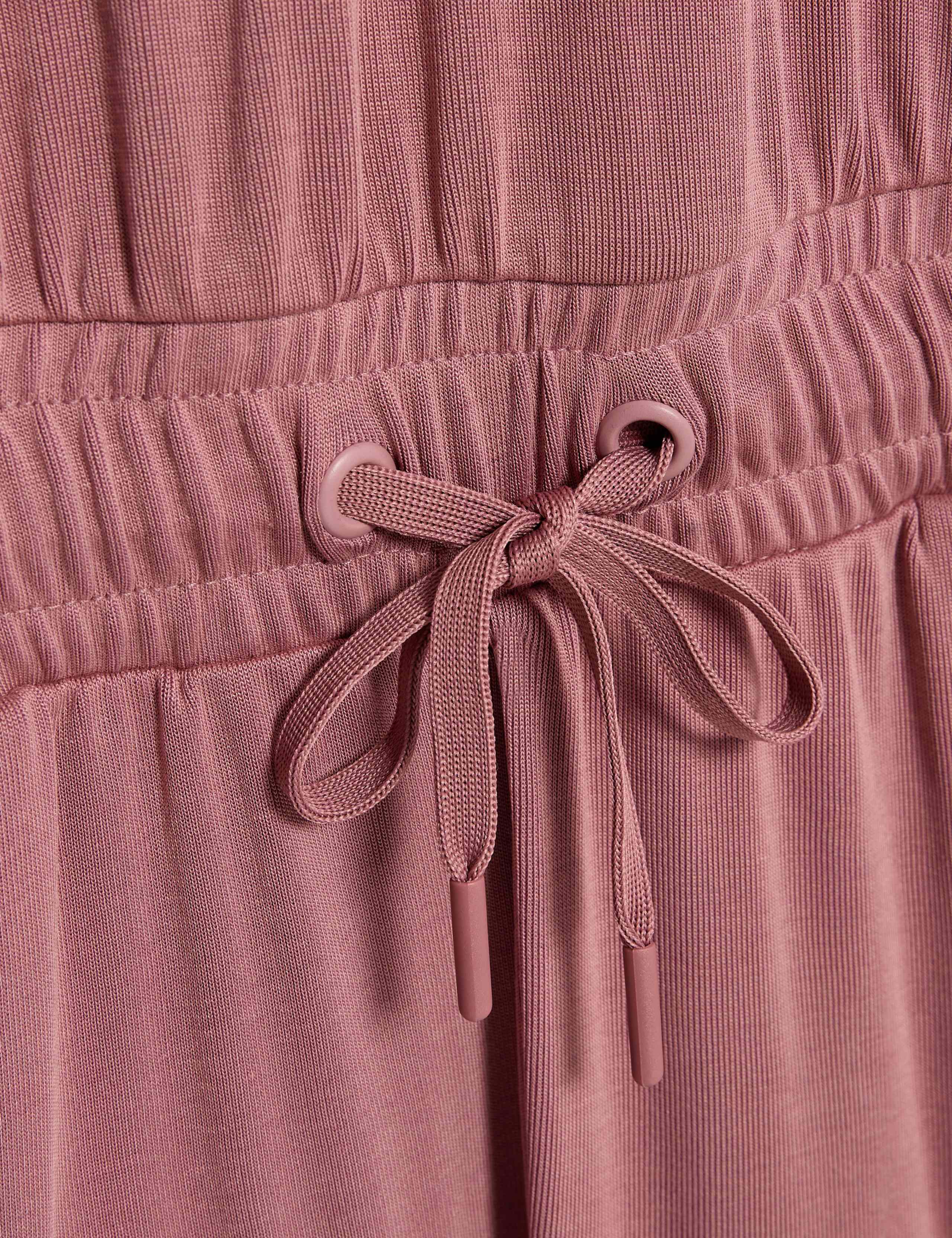 Modal Rich Ribbed Relaxed Playsuit 6 of 6