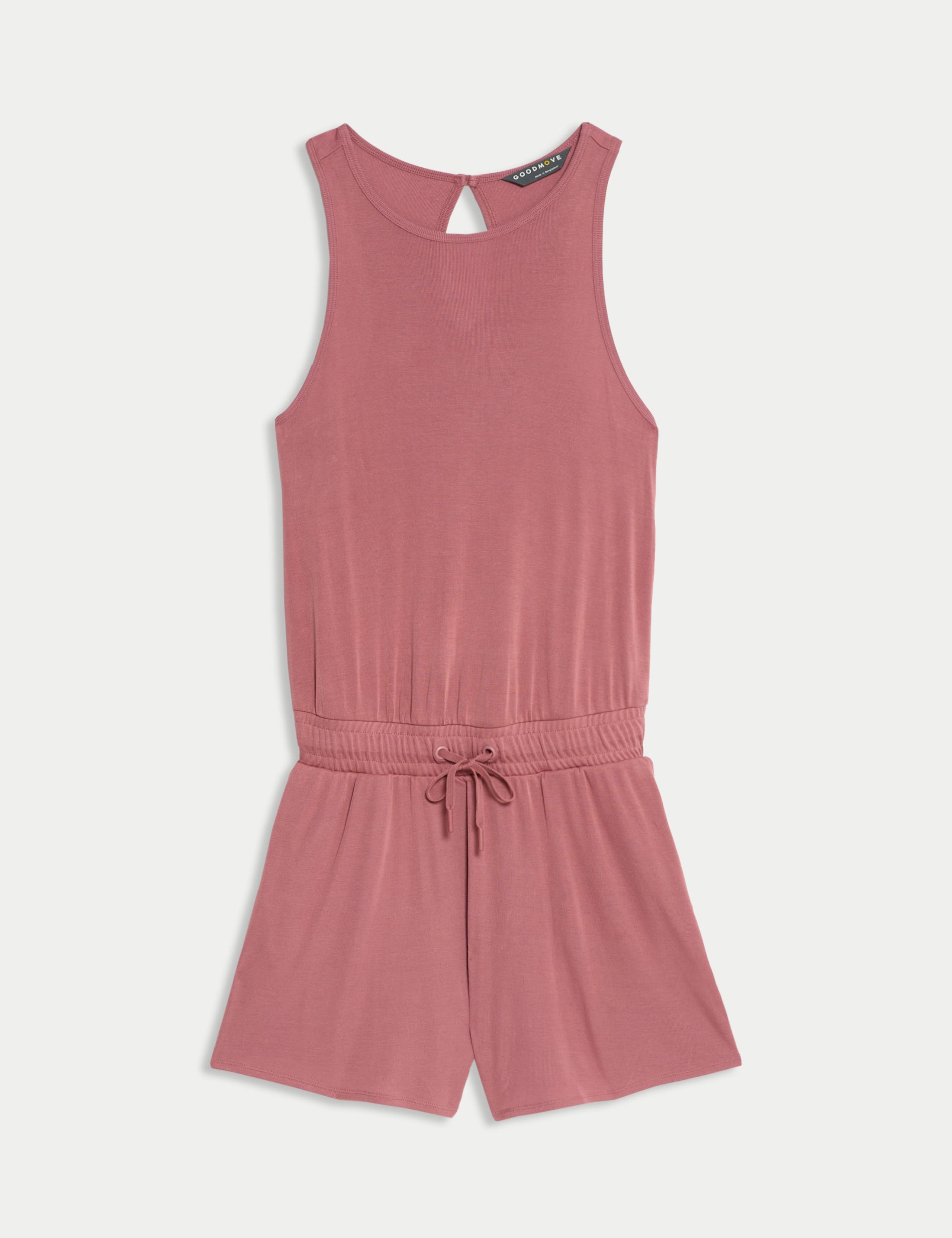 Modal Rich Ribbed Relaxed Playsuit 2 of 6