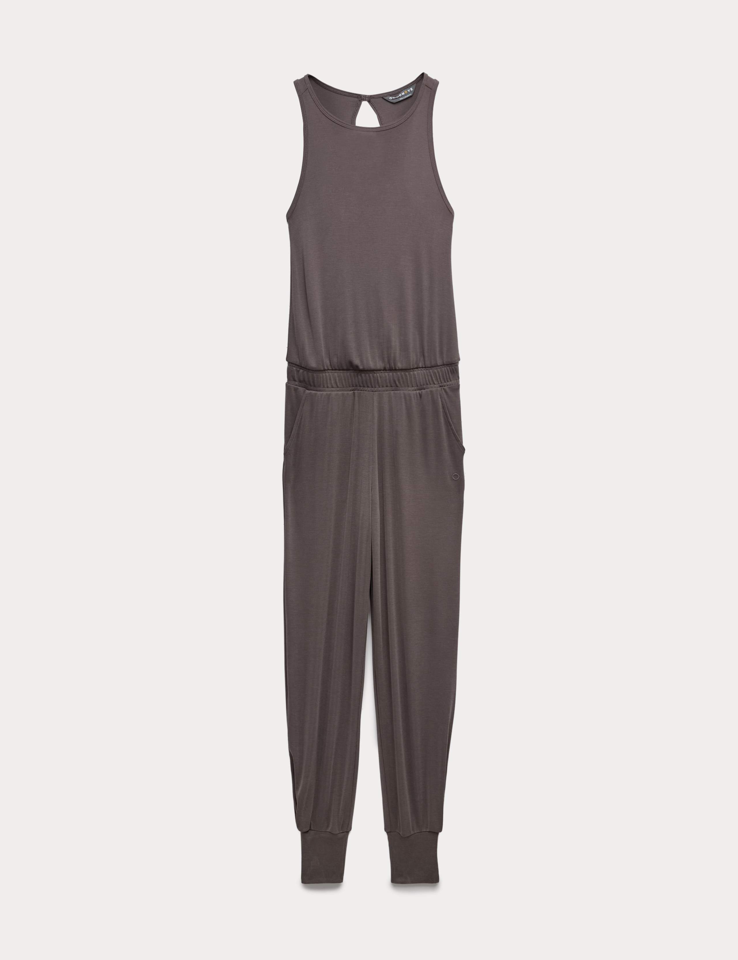 Modal Rich Cool Comfort™ Relaxed Jumpsuit 2 of 7