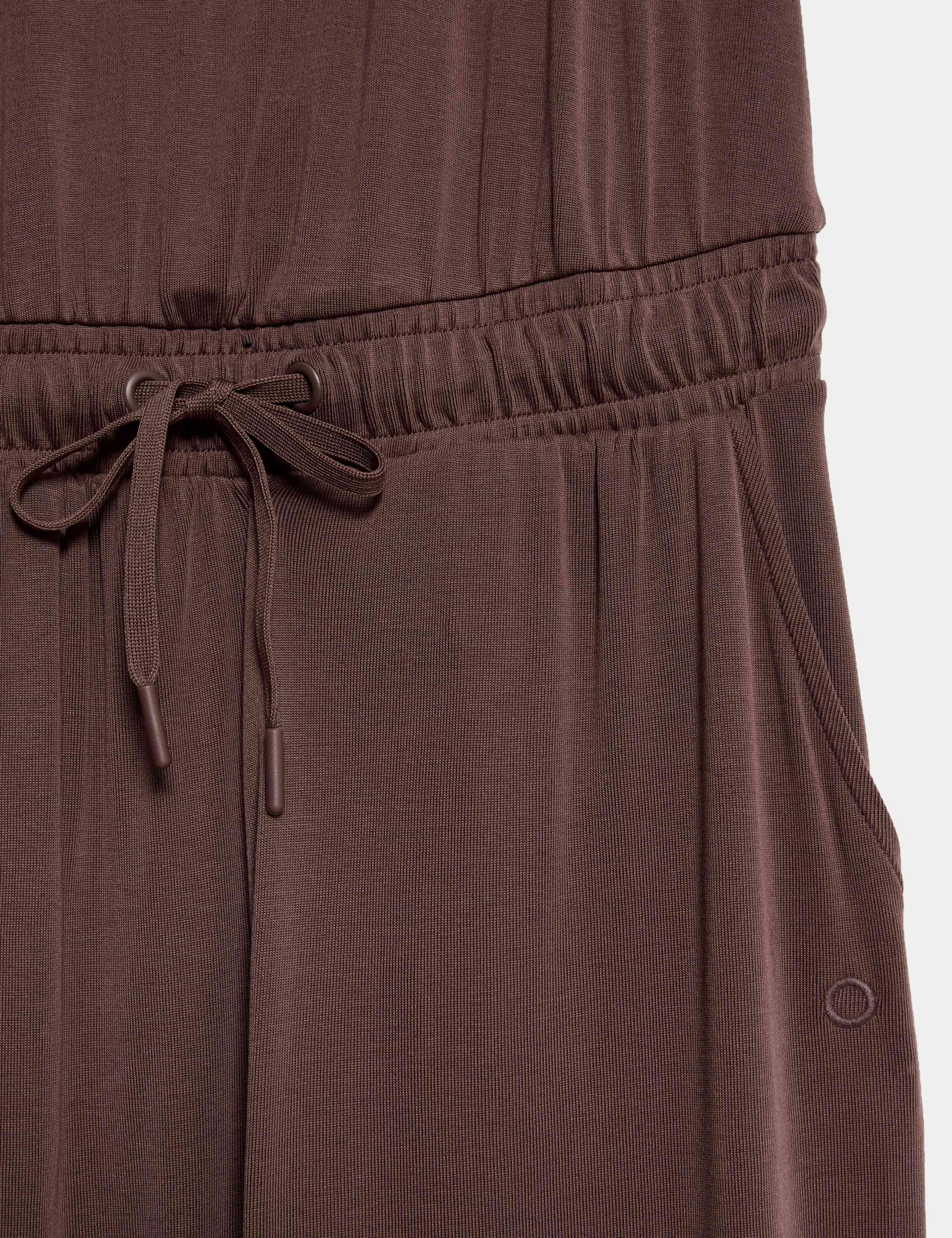 Modal Rich Ribbed Relaxed Jumpsuit 8 of 8