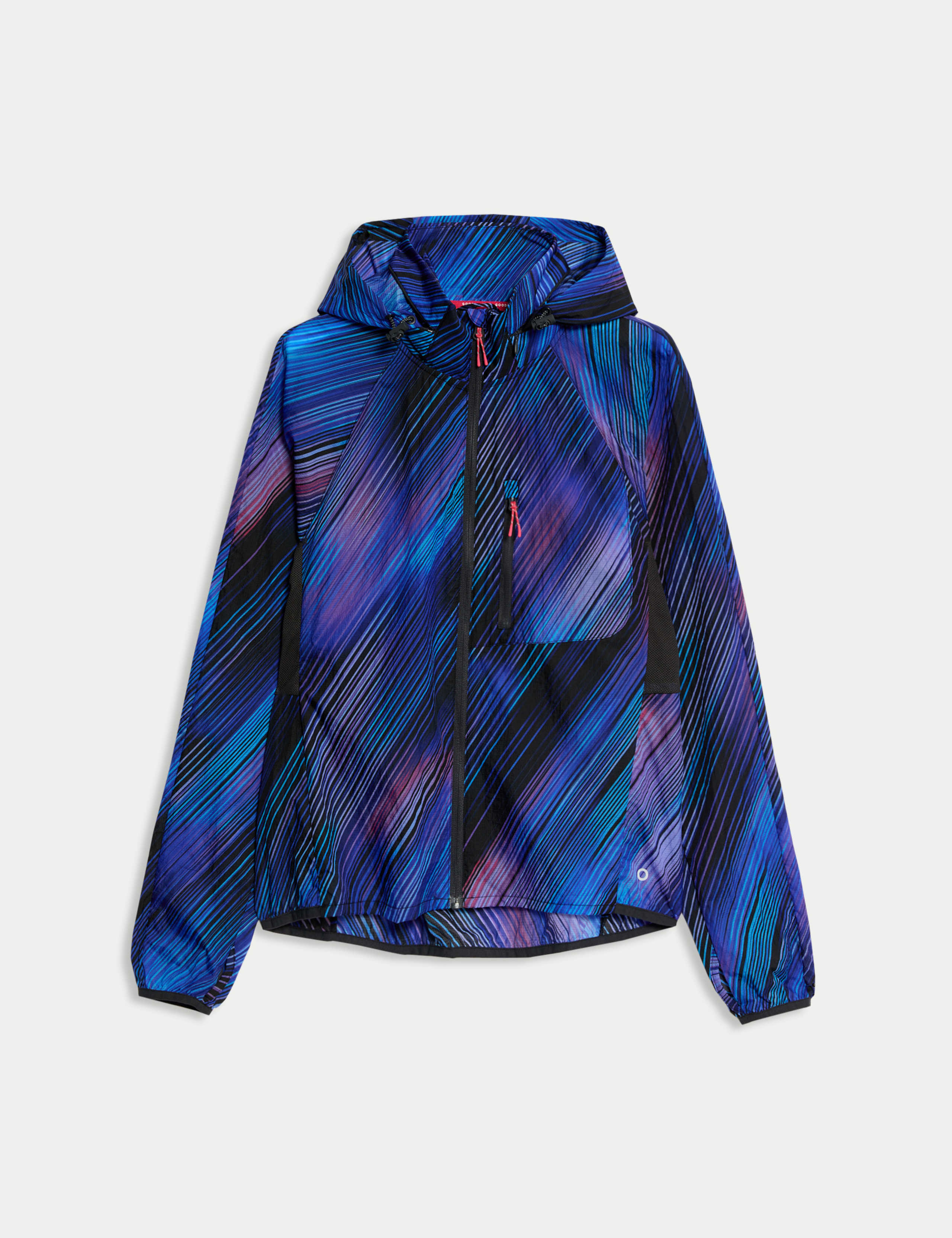 Woven Stormwear™ Printed Funnel Neck Running Jacket 2 of 7