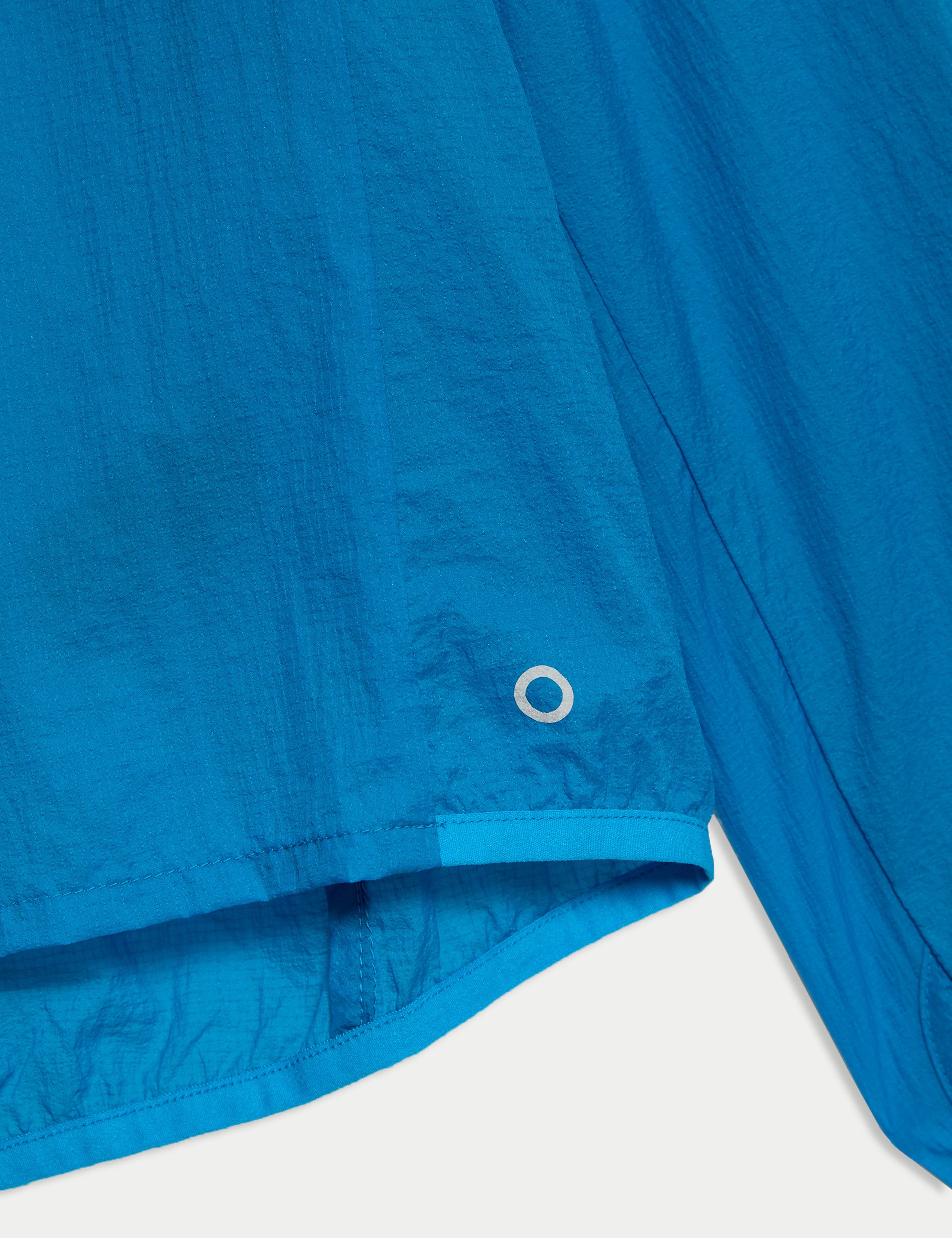 Woven Lightweight Mesh Panel Run Jacket 8 of 8