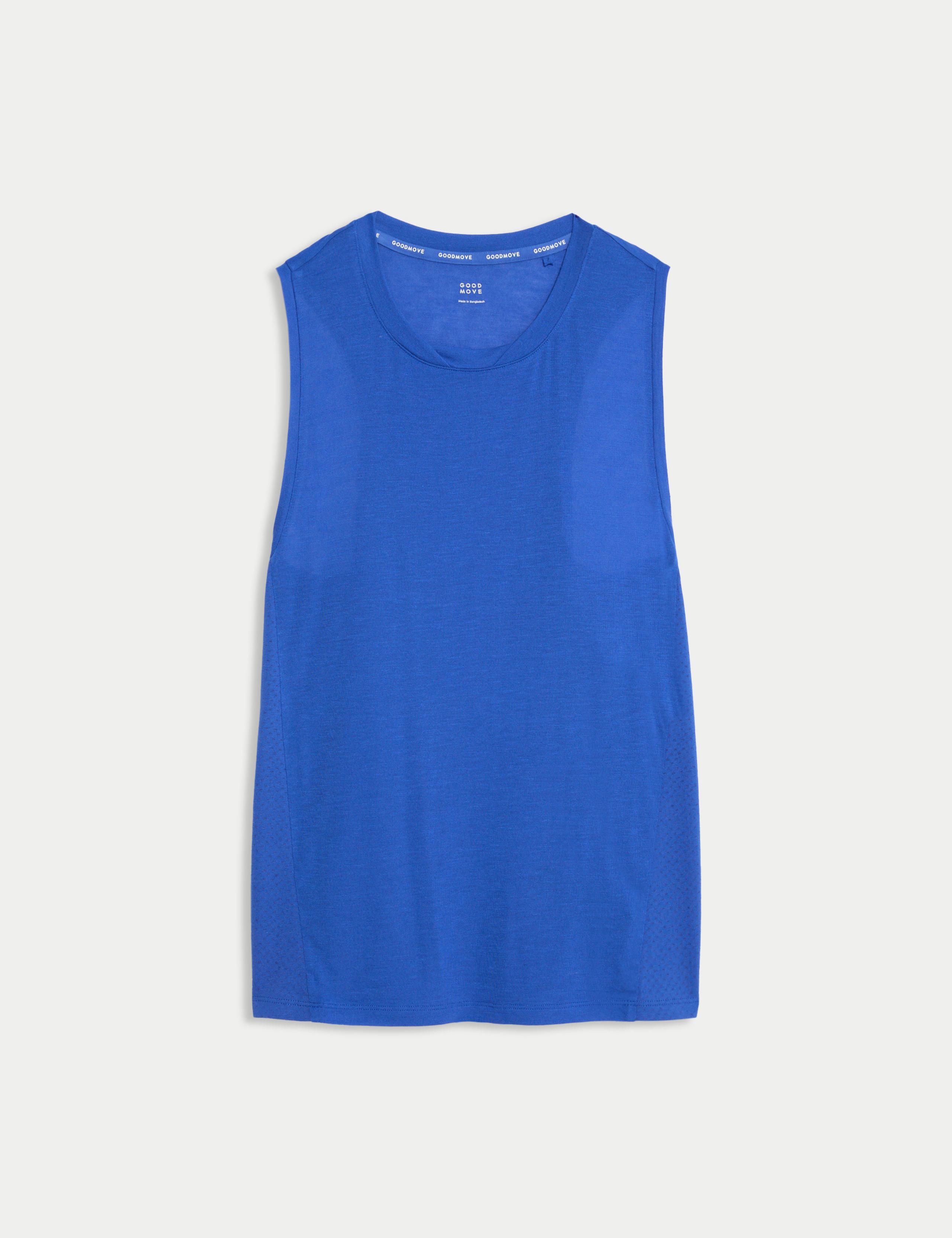 Crew Neck Relaxed Walking Vest with Merino Wool 2 of 6