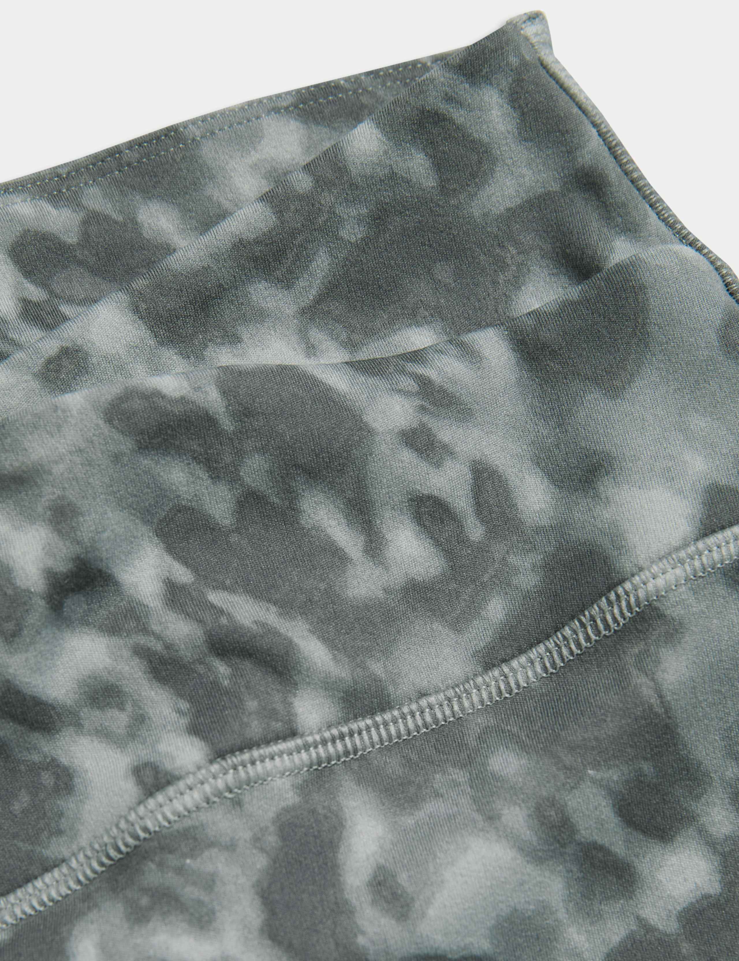 Printed High Waisted Yoga Shorts 6 of 6