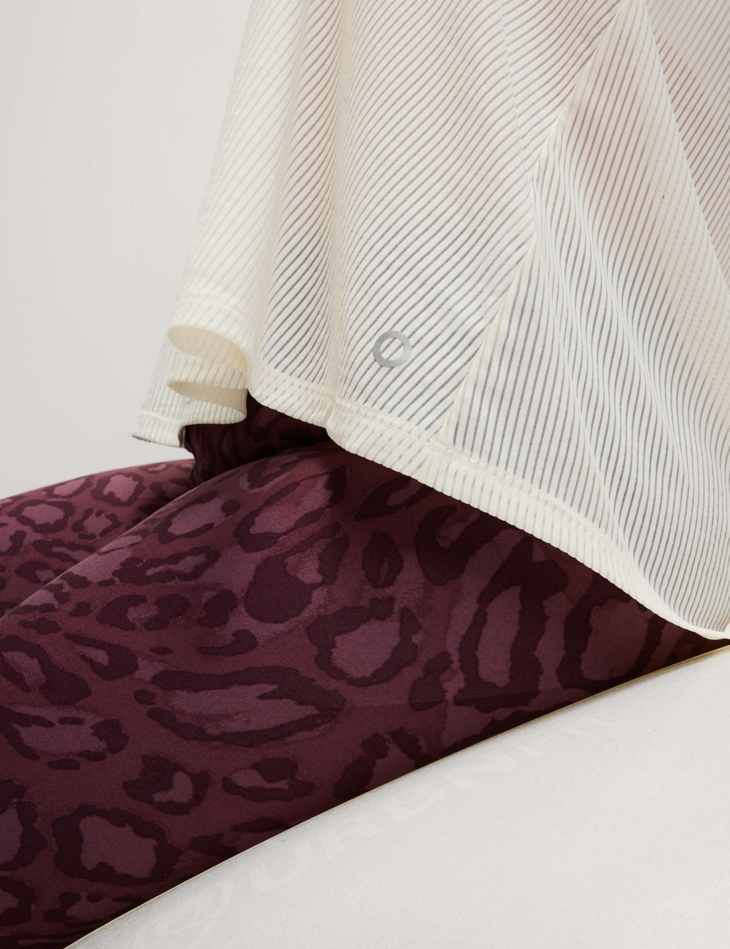 Rib Scoop Neck Sheer Relaxed Vest Top 4 of 6