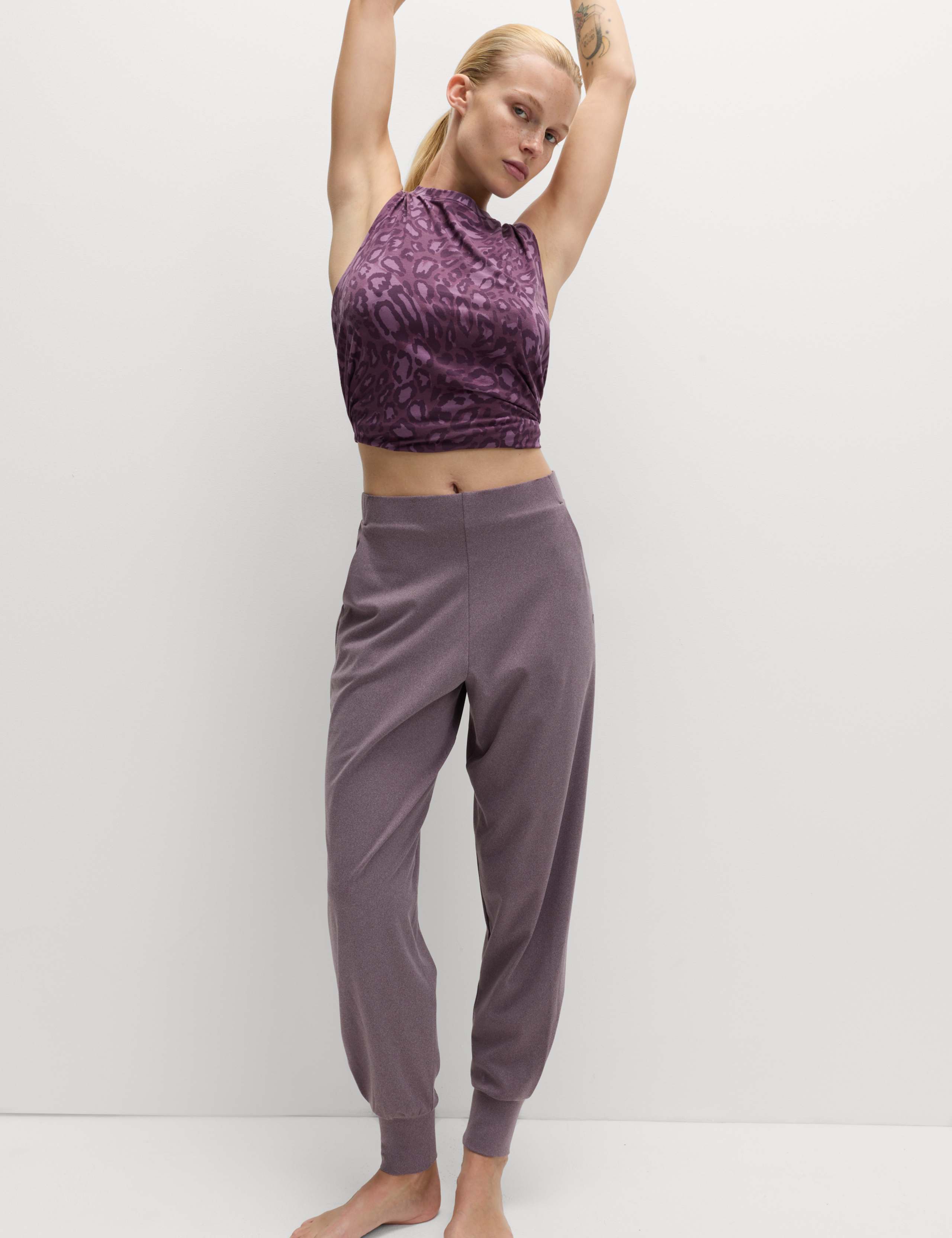 Go Balance High Waisted Tapered Joggers 3 of 8