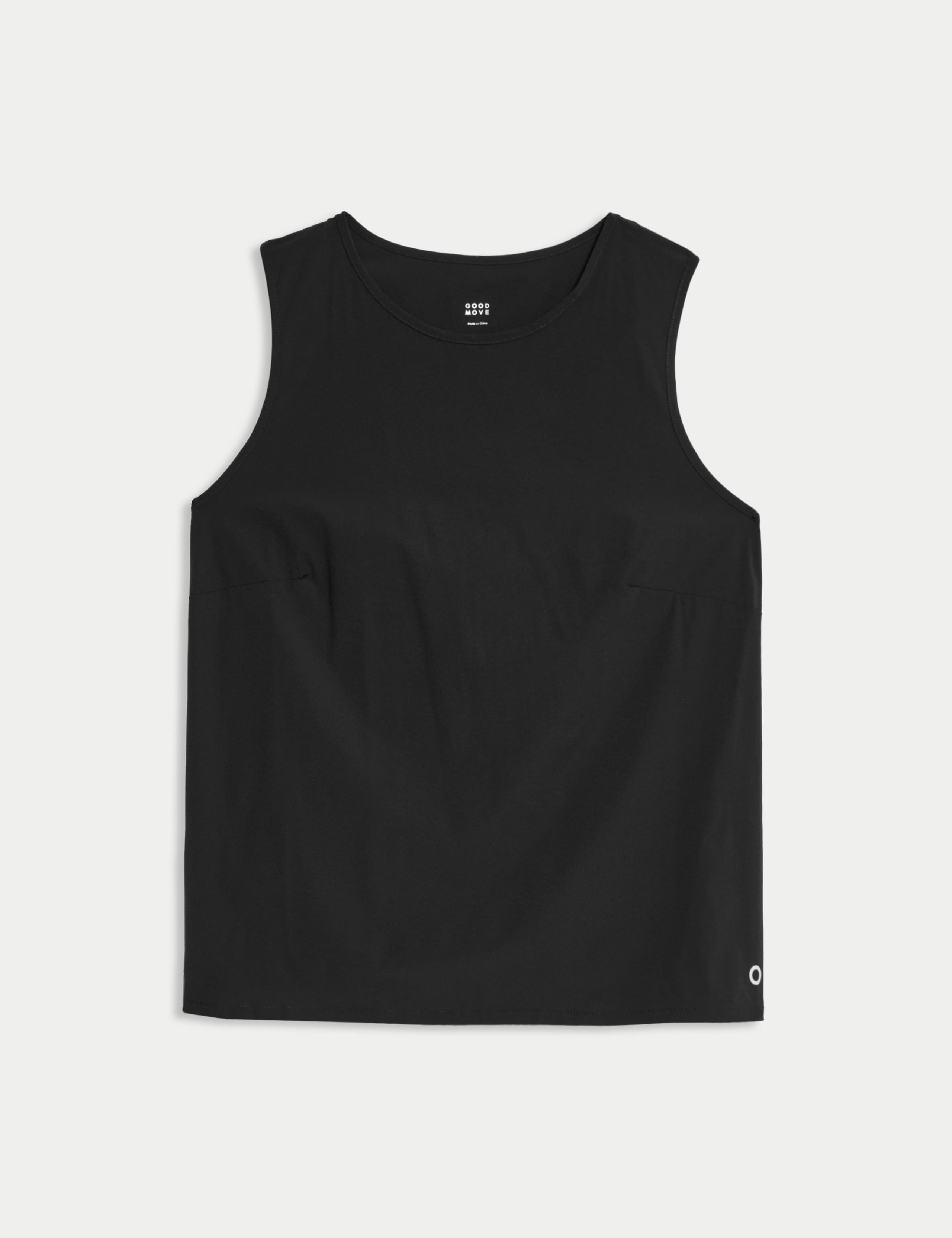 Cool Comfort™ Woven Pleat Back Vest Top 2 of 6