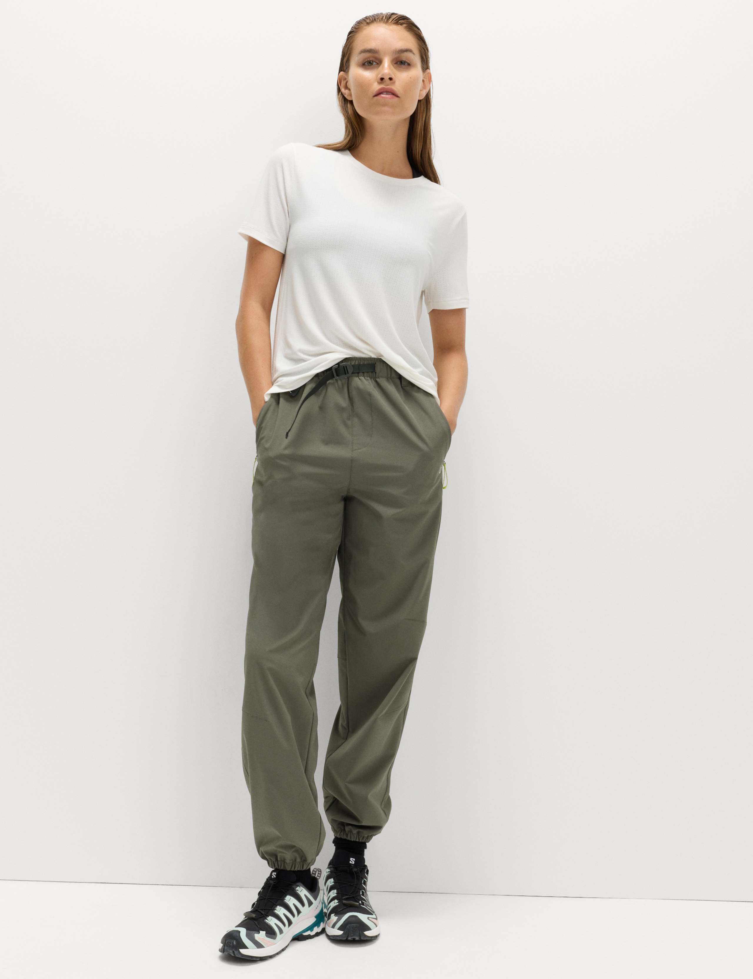 Cuffed Slim Fit Walking Trousers 4 of 7
