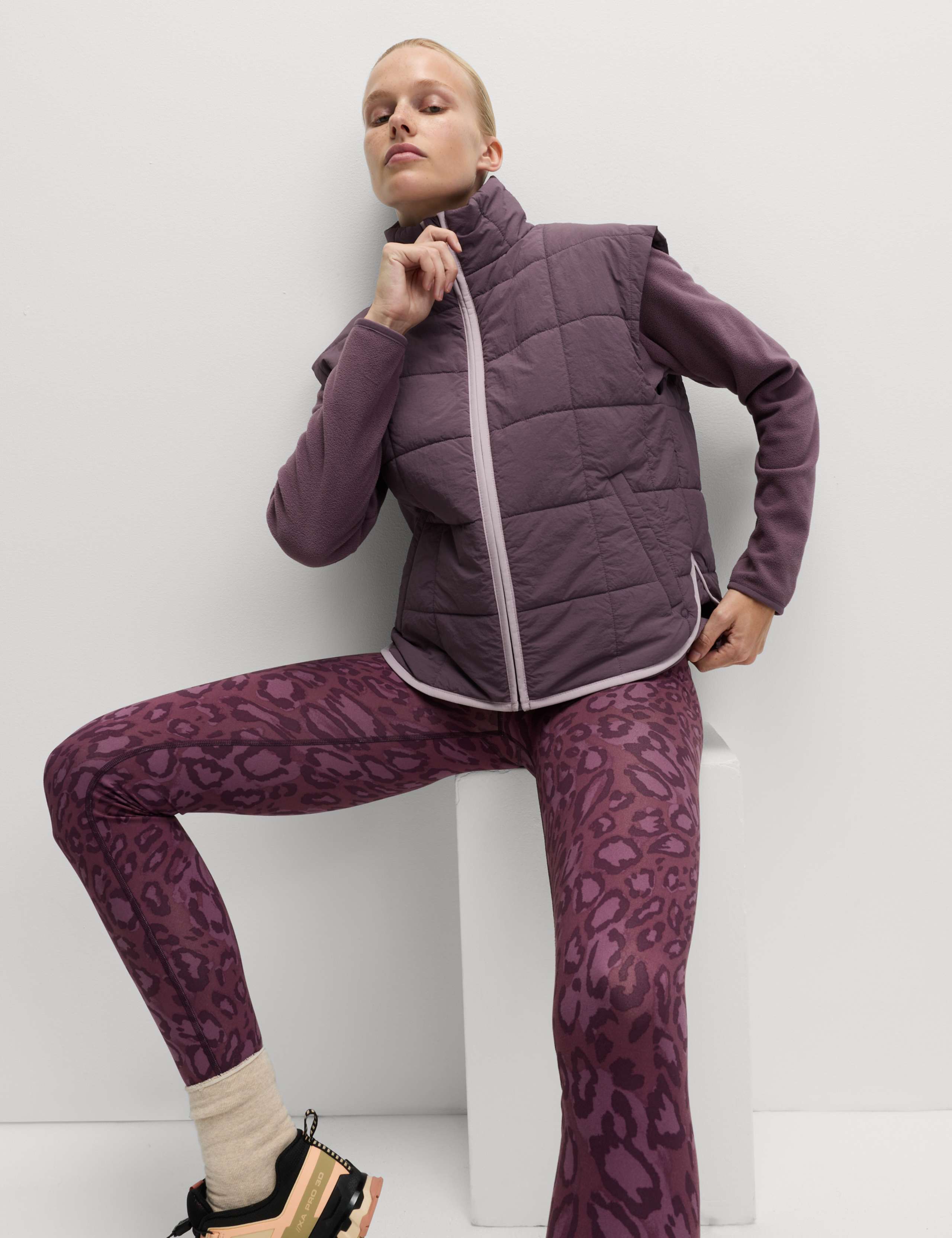 Quilted Funnel Neck Gilet 5 of 7