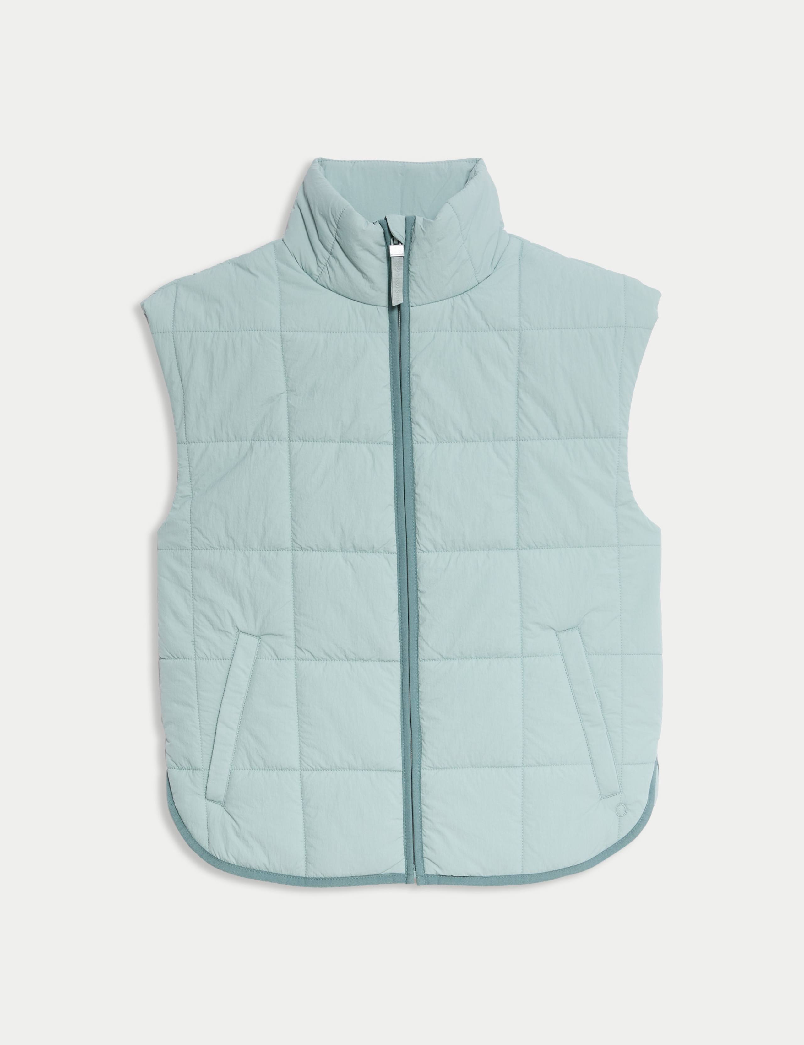 Quilted Funnel Neck Gilet 2 of 7