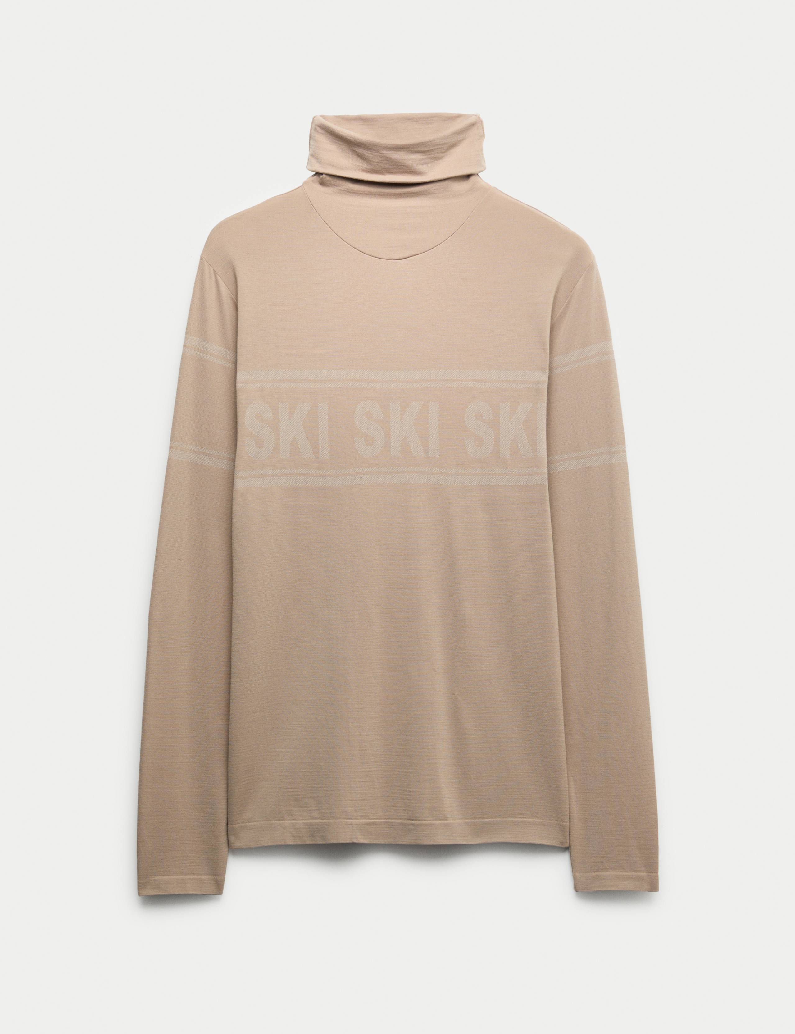 Seamless Ski Base Layer Top with Merino Wool 2 of 5