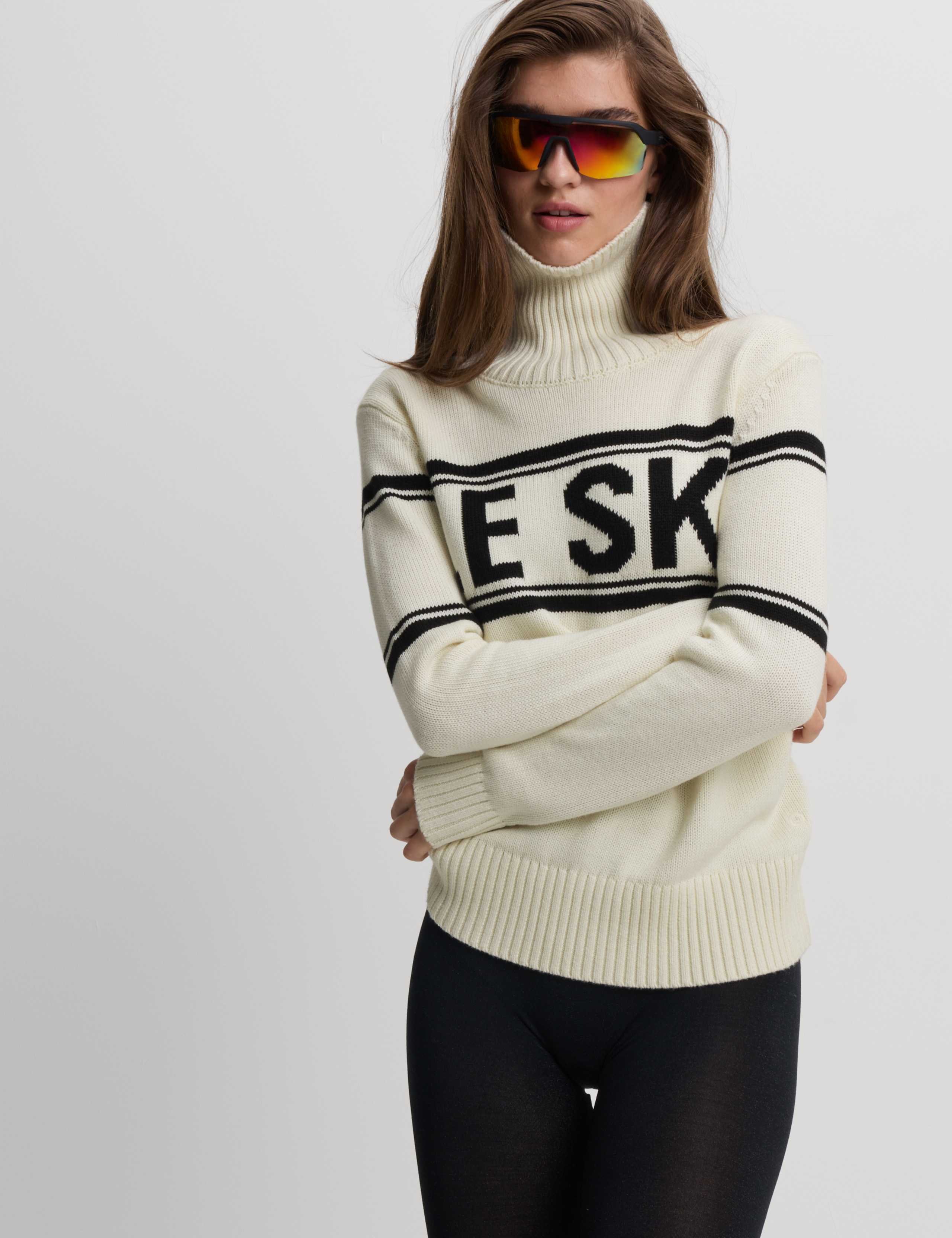Cotton Rich Slogan Roll Neck Jumper 7 of 7