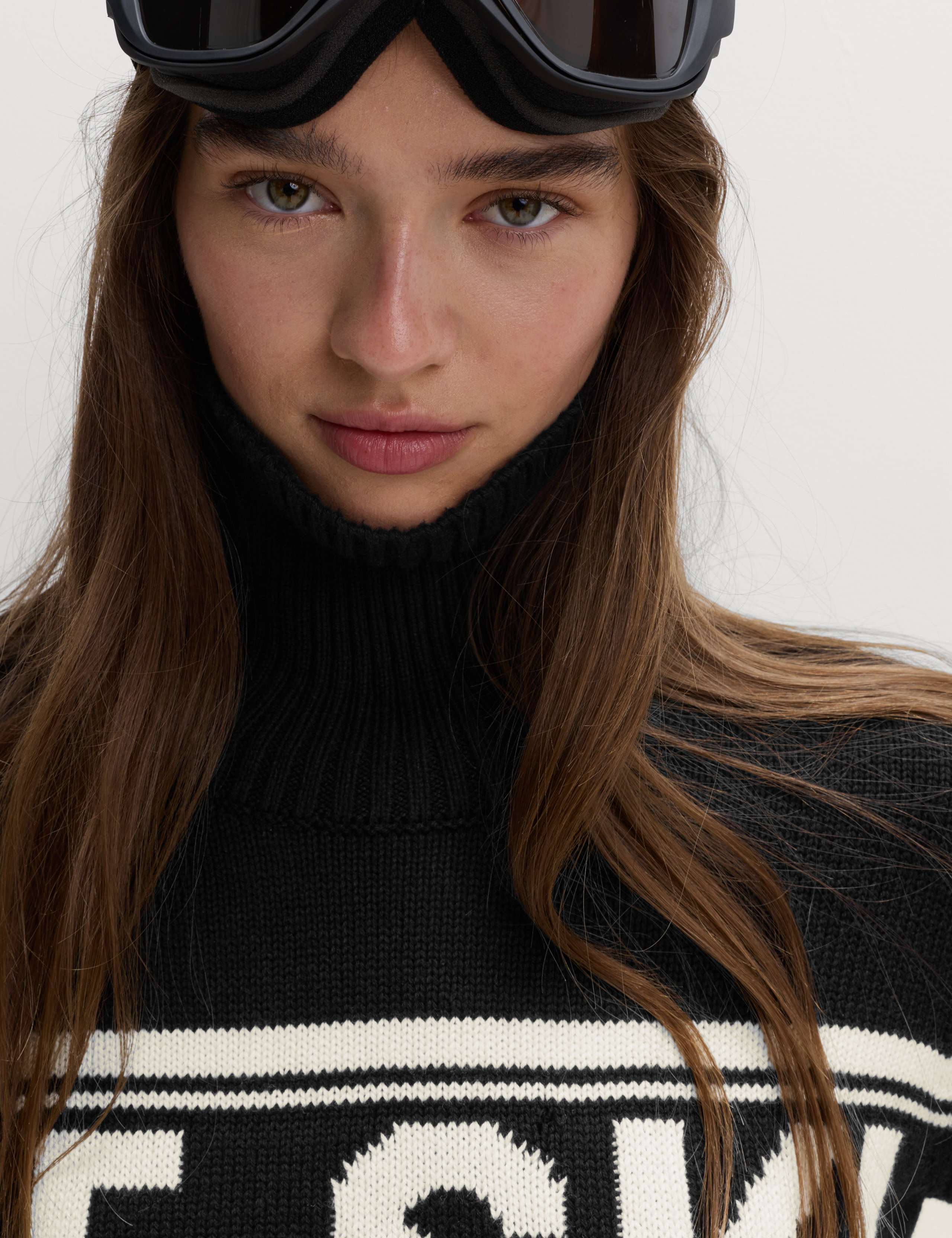 Cotton Rich Slogan Roll Neck Jumper 3 of 6