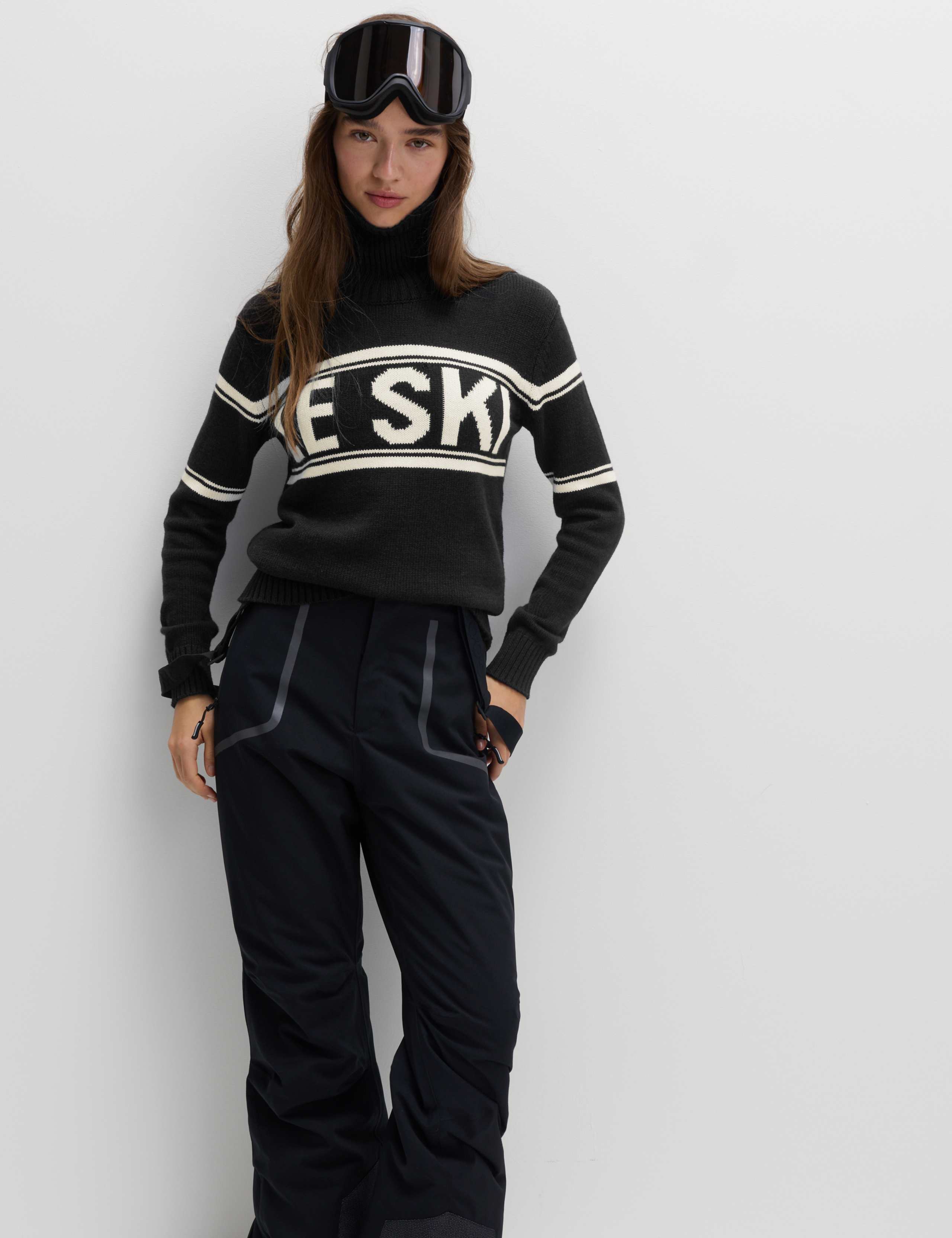 Cotton Rich Slogan Roll Neck Jumper 5 of 6