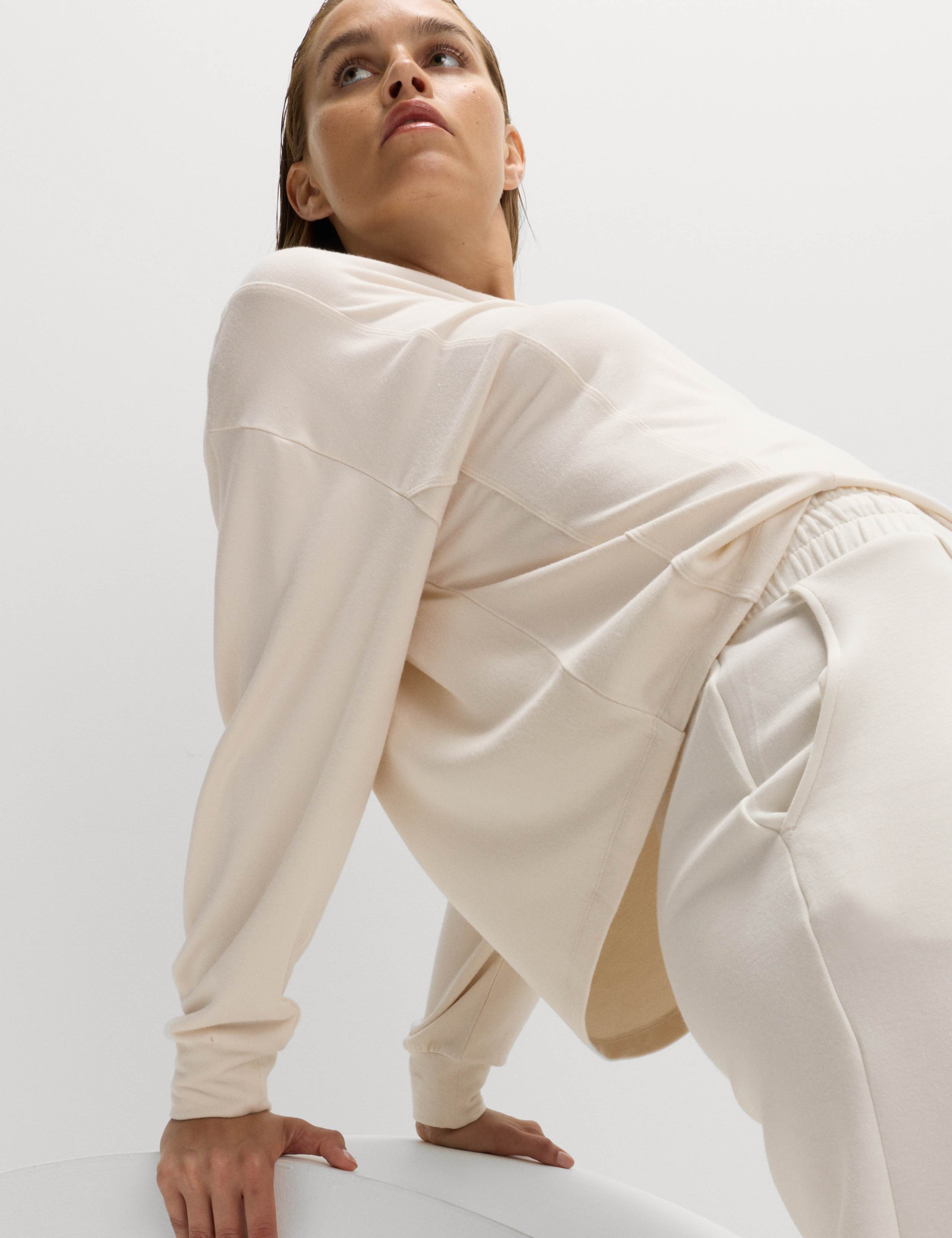 Modal Rich Strappy Back Sweatshirt 5 of 7