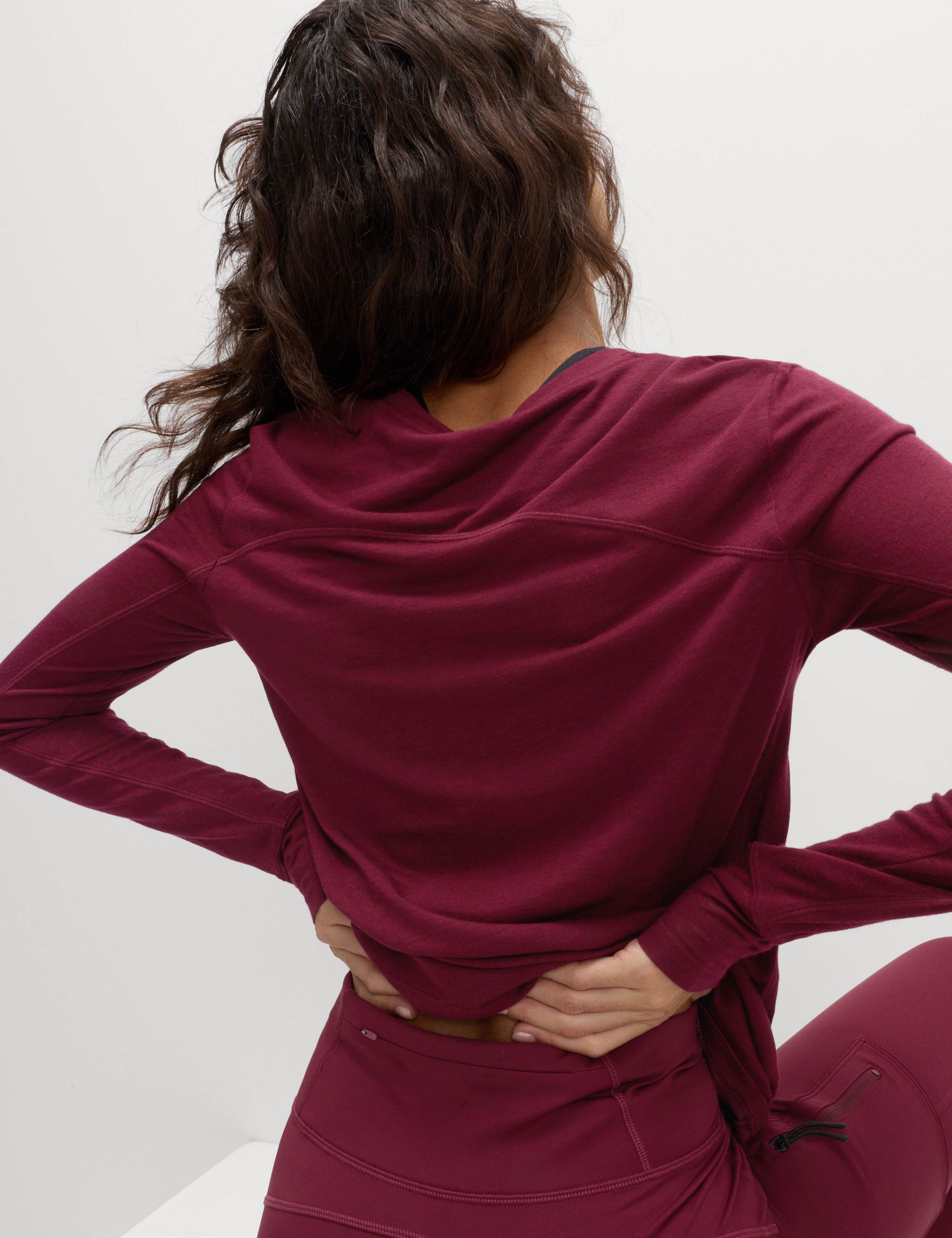Lightweight Base Layer Top with Merino Wool 4 of 4