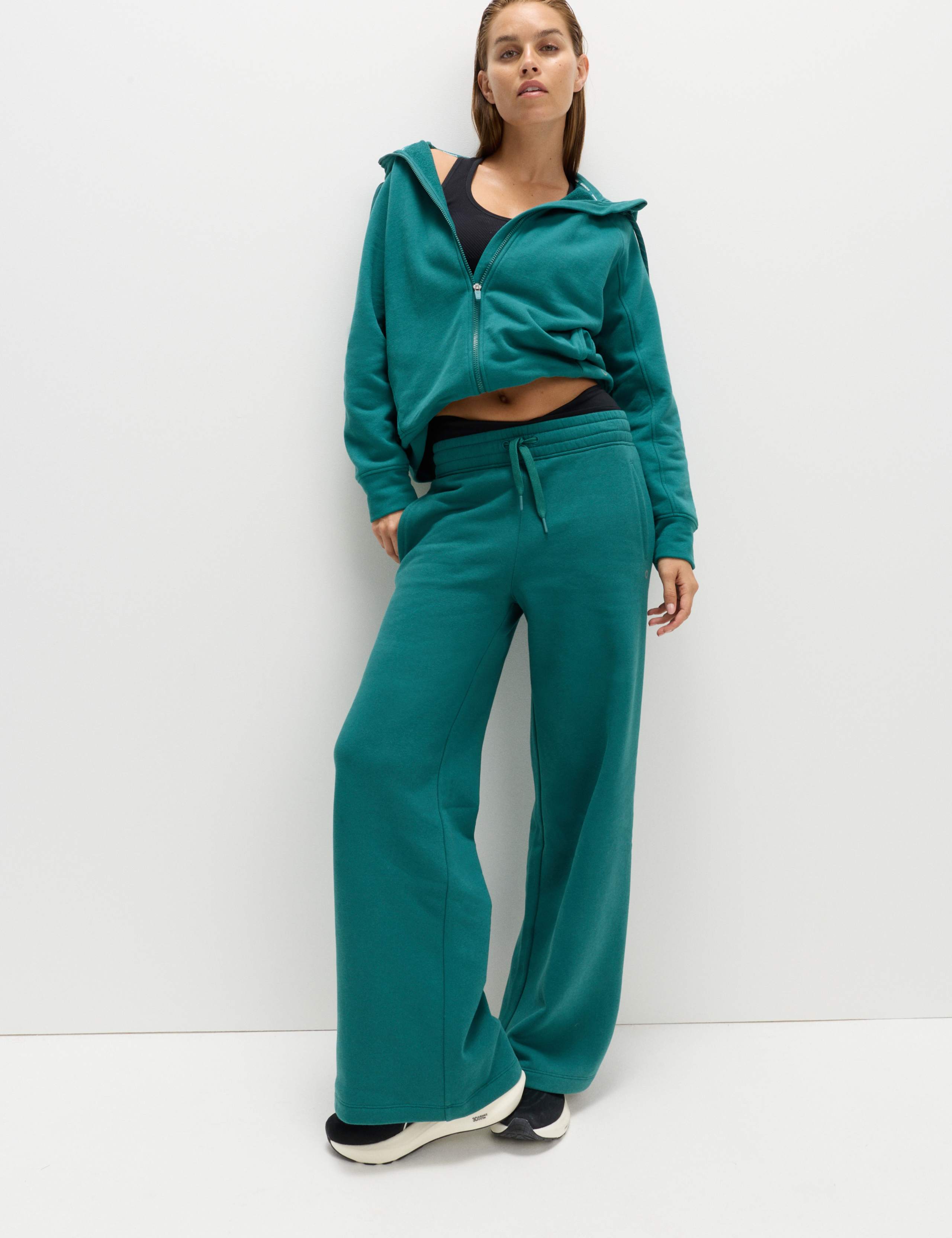 Cotton Rich Zip Up Relaxed Hoodie 4 of 7