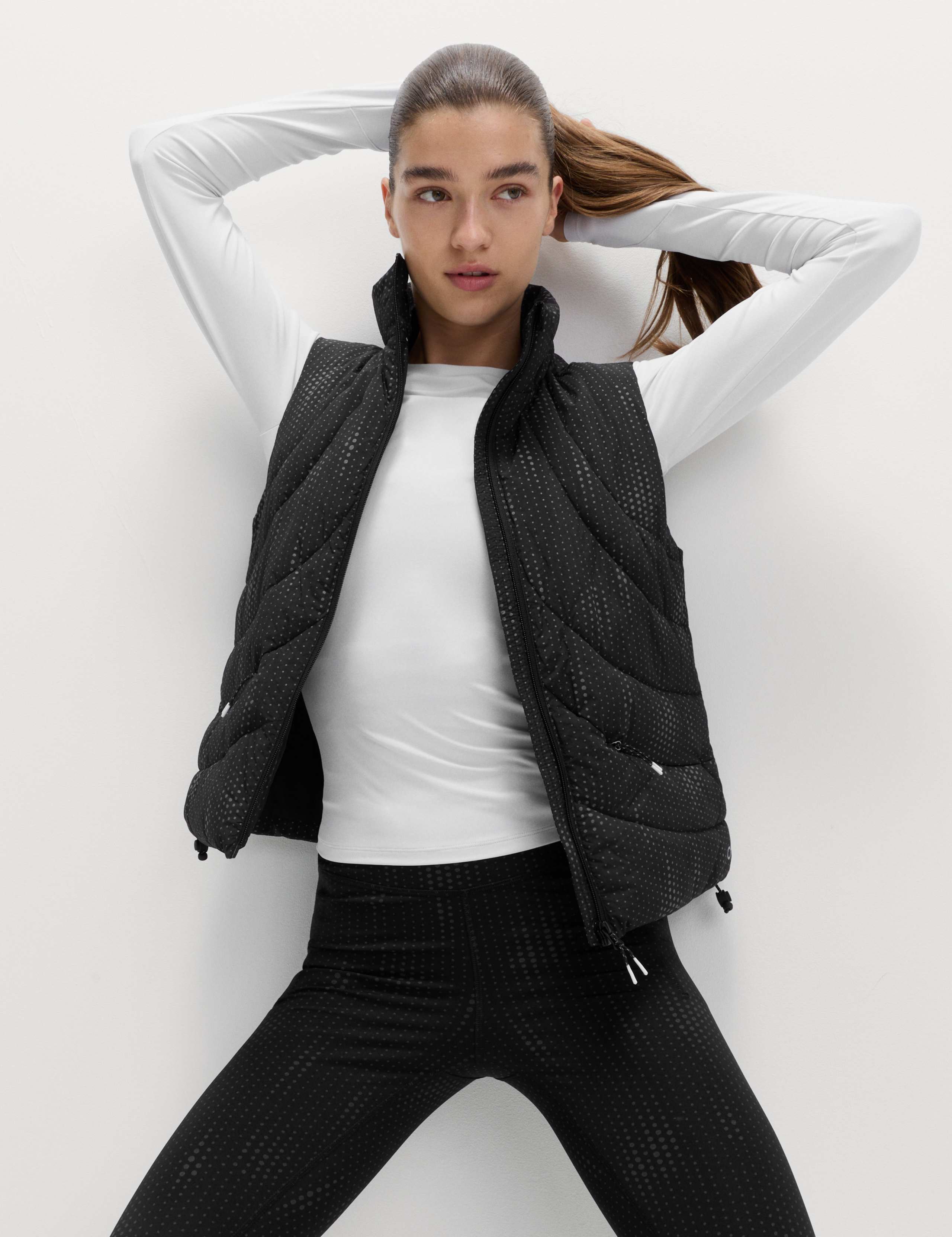 Stormwear™ Padded Funnel Neck Zip Up Reflective Gilet 3 of 7