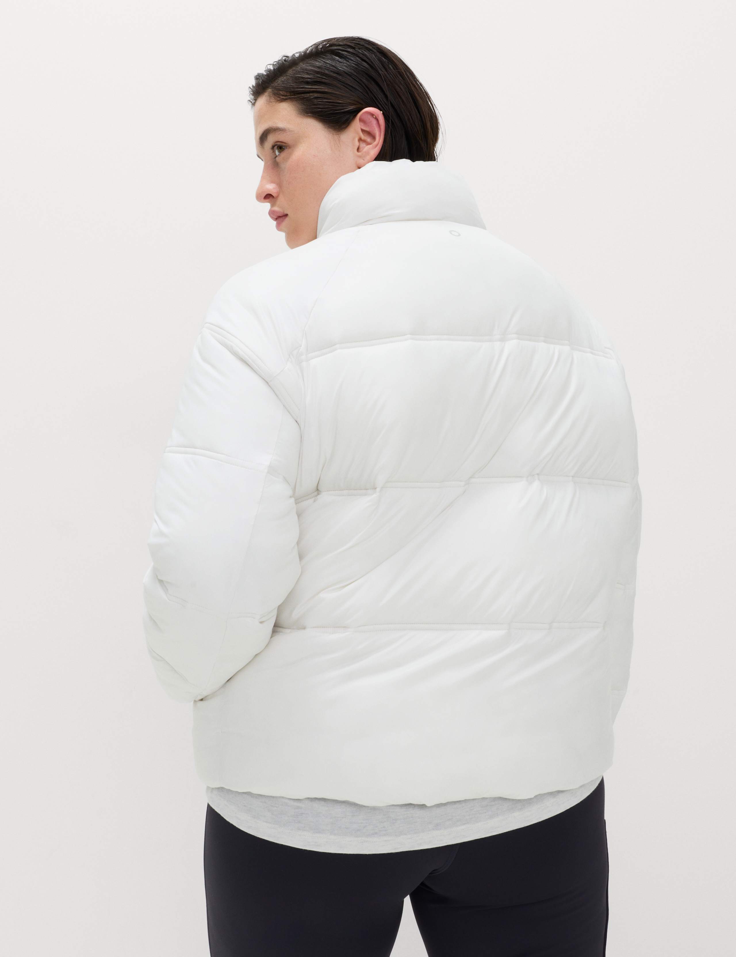 Stormwear™ Padded Funnel Neck Relaxed Puffer Jacket 6 of 7