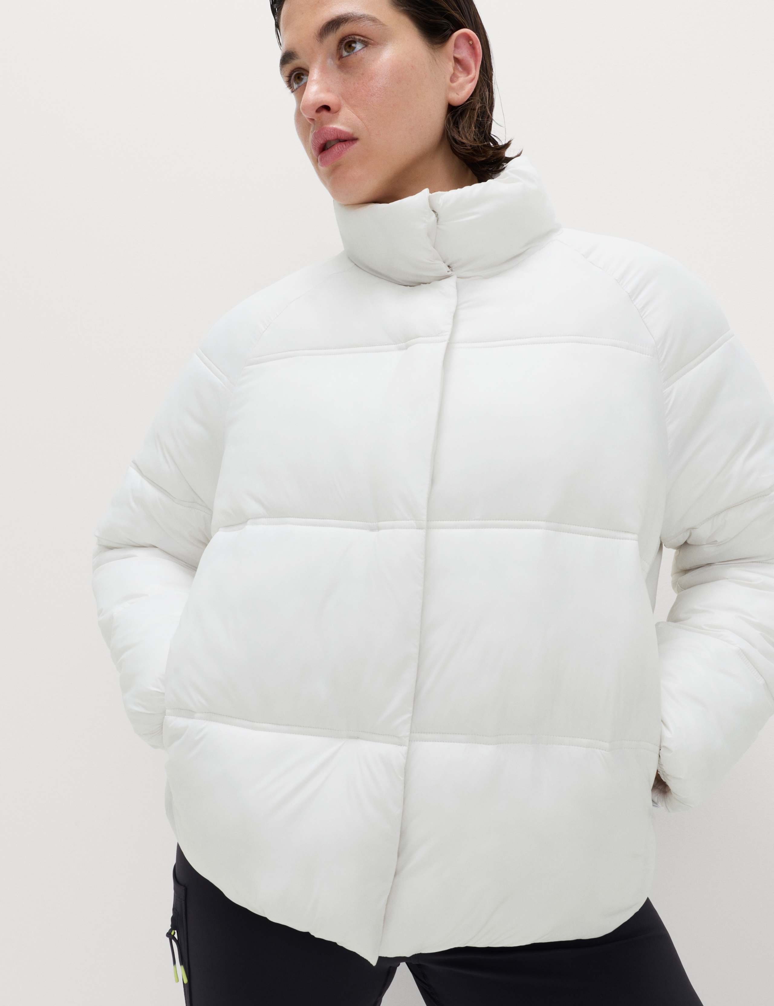 Stormwear™ Padded Funnel Neck Relaxed Puffer Jacket 7 of 7