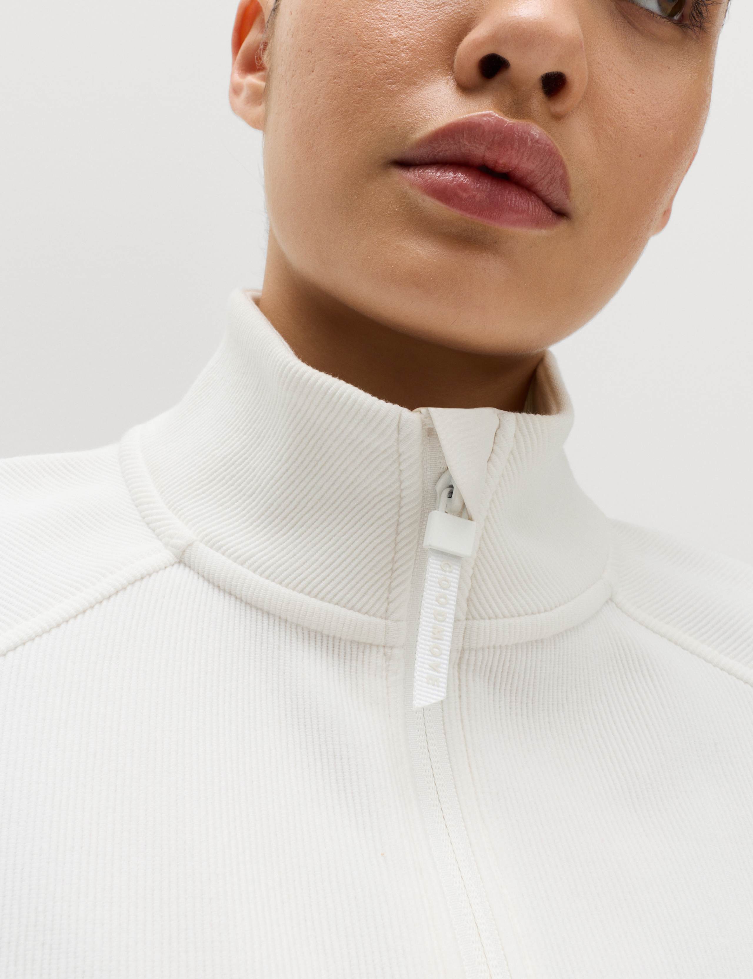 Rib Half Zip Yoga Sweatshirt 3 of 6