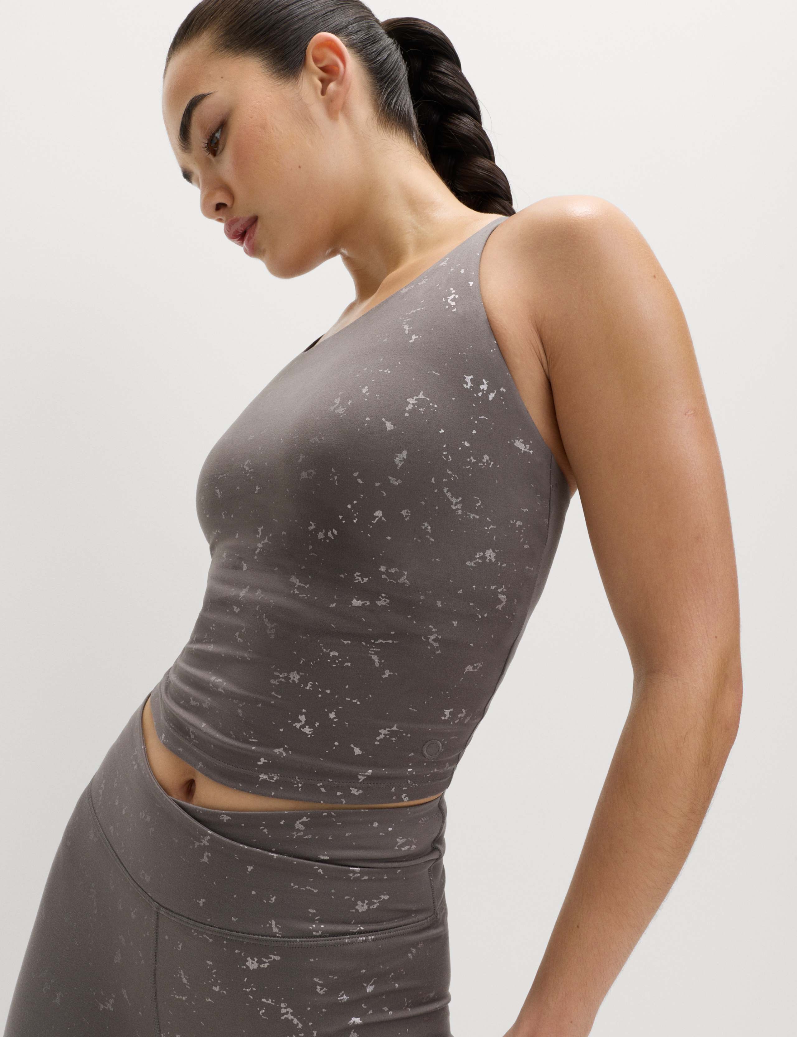 Go Balance Strappy Back Crop Vest Top 4 of 5