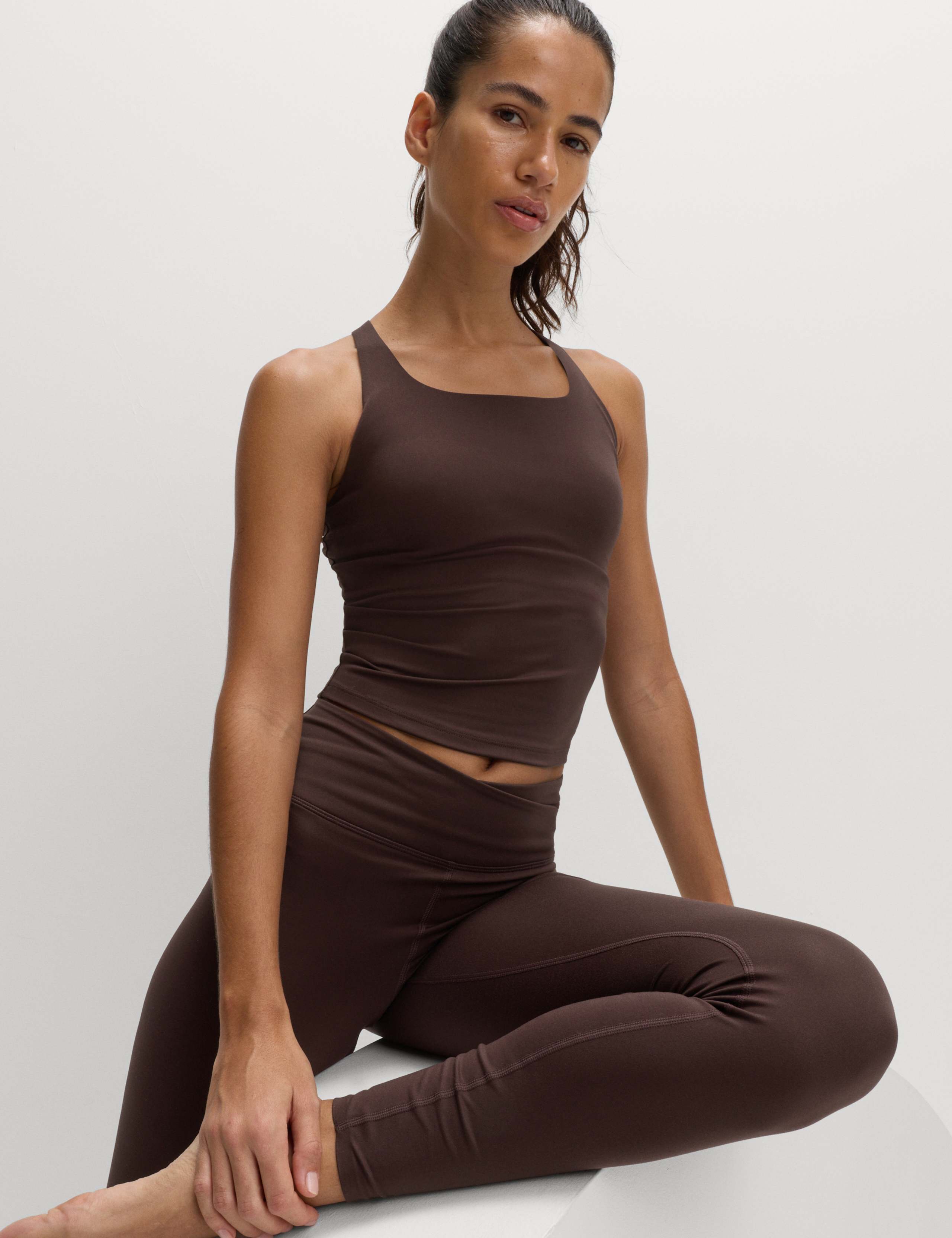 Go Balance Strappy Back Crop Vest Top 5 of 5