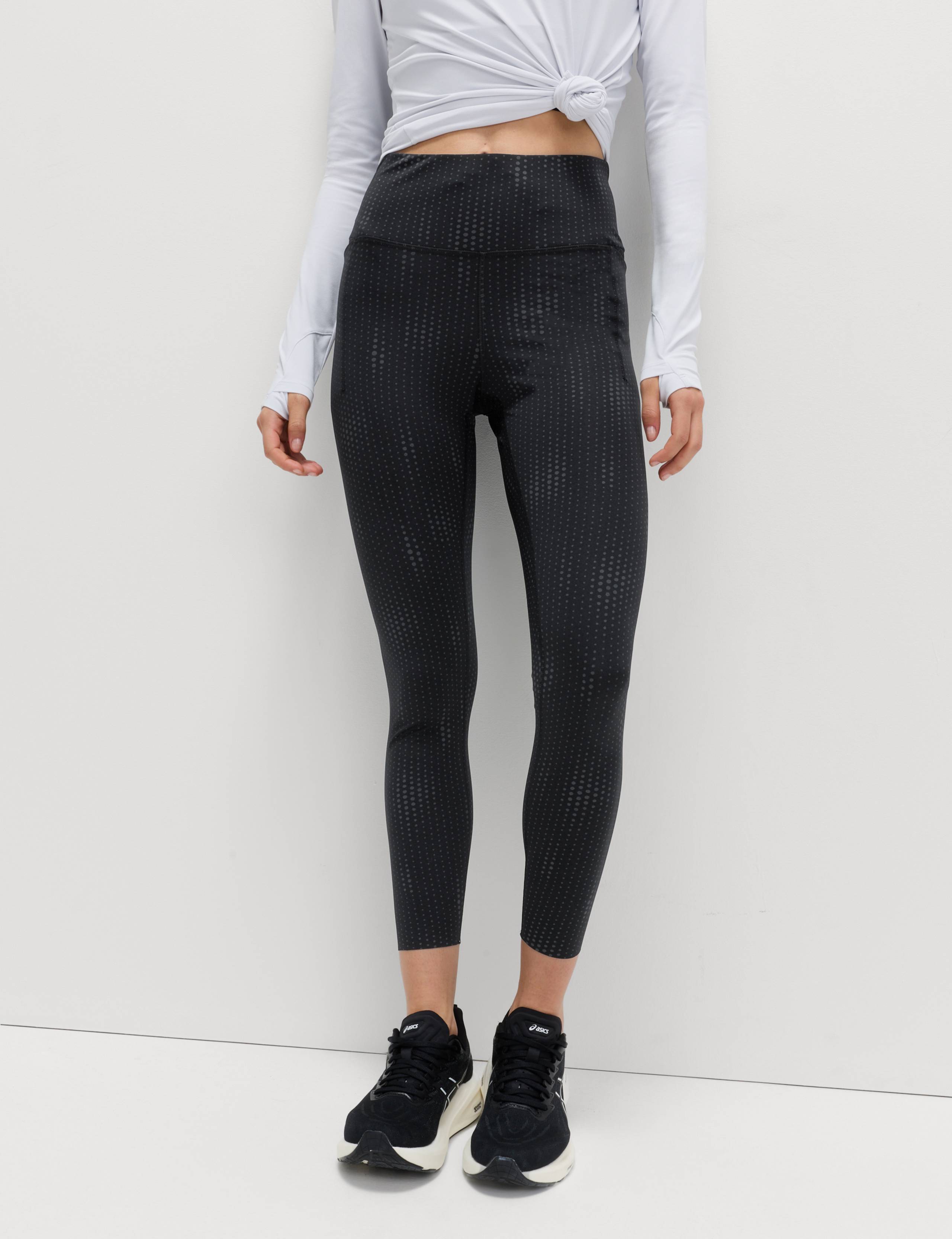 Go Move Printed Reflective High Waisted 7/8 Gym Leggings 3 of 6