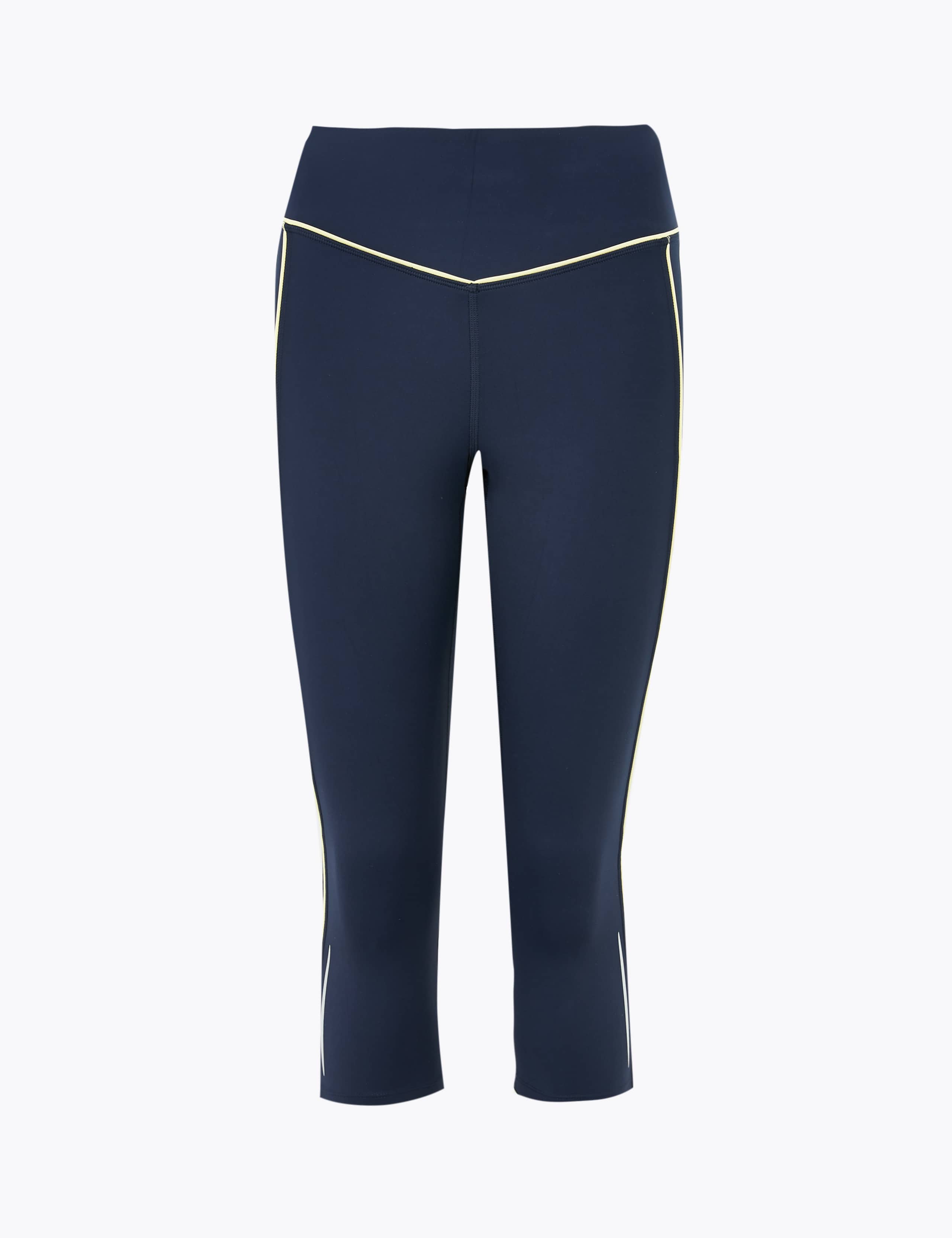 Go Train Piping Detail Cropped Leggings 1 of 1